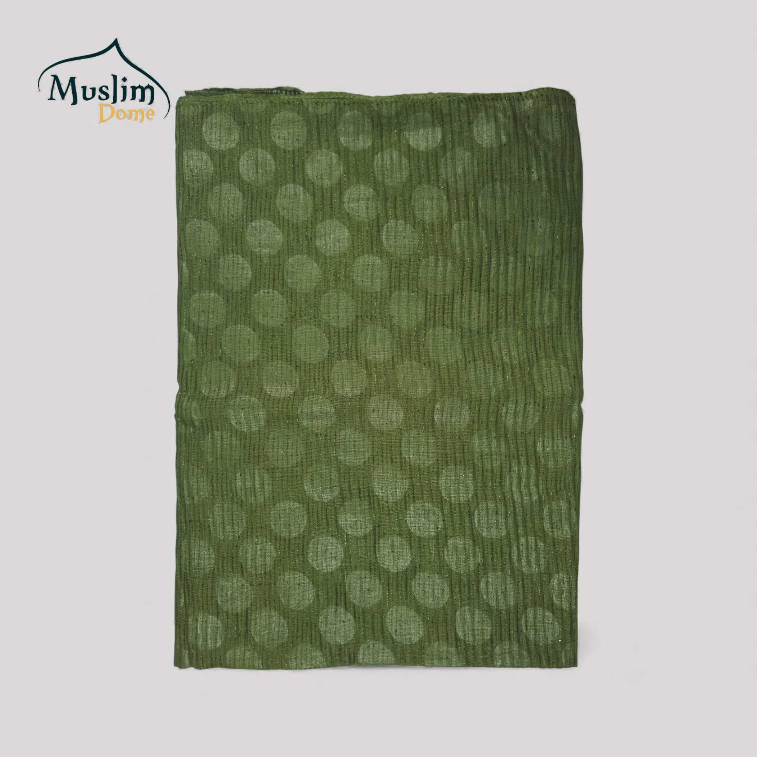 শিমার কটন বল প্রিন্ট হিজাব