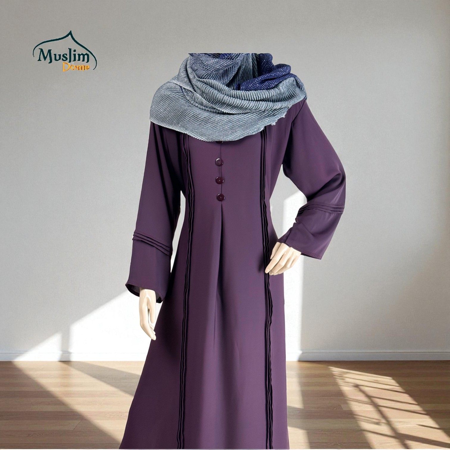 প্রিমিয়াম দুবাই চেরি ফেব্রিক বোরখা – অ্যাডজাস্টেবল বেল্টসহ  thumbnail 2