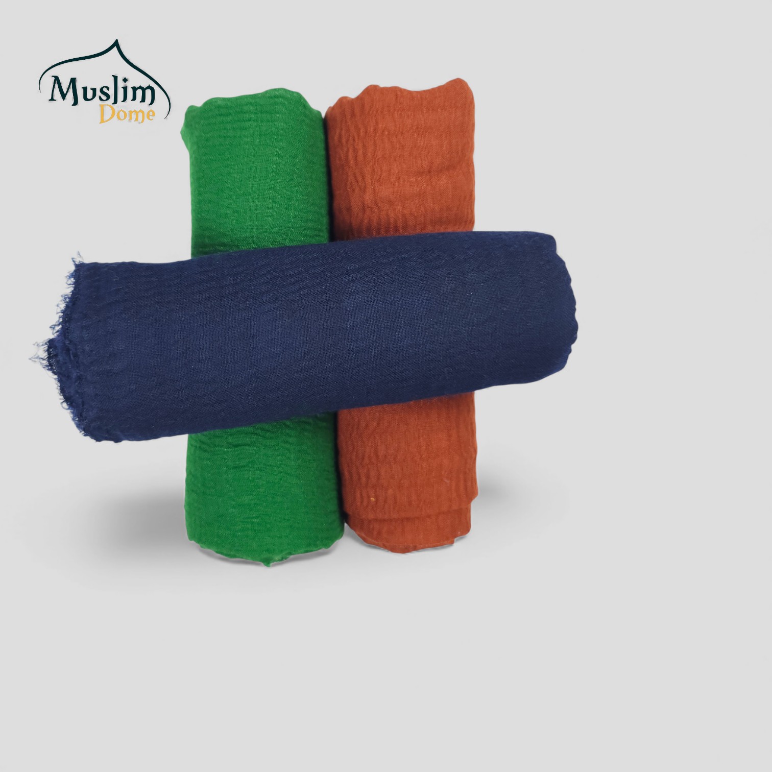 ক্রিঙ্কল কটন হিজাব – ৩ রঙের কম্বো thumbnail 5