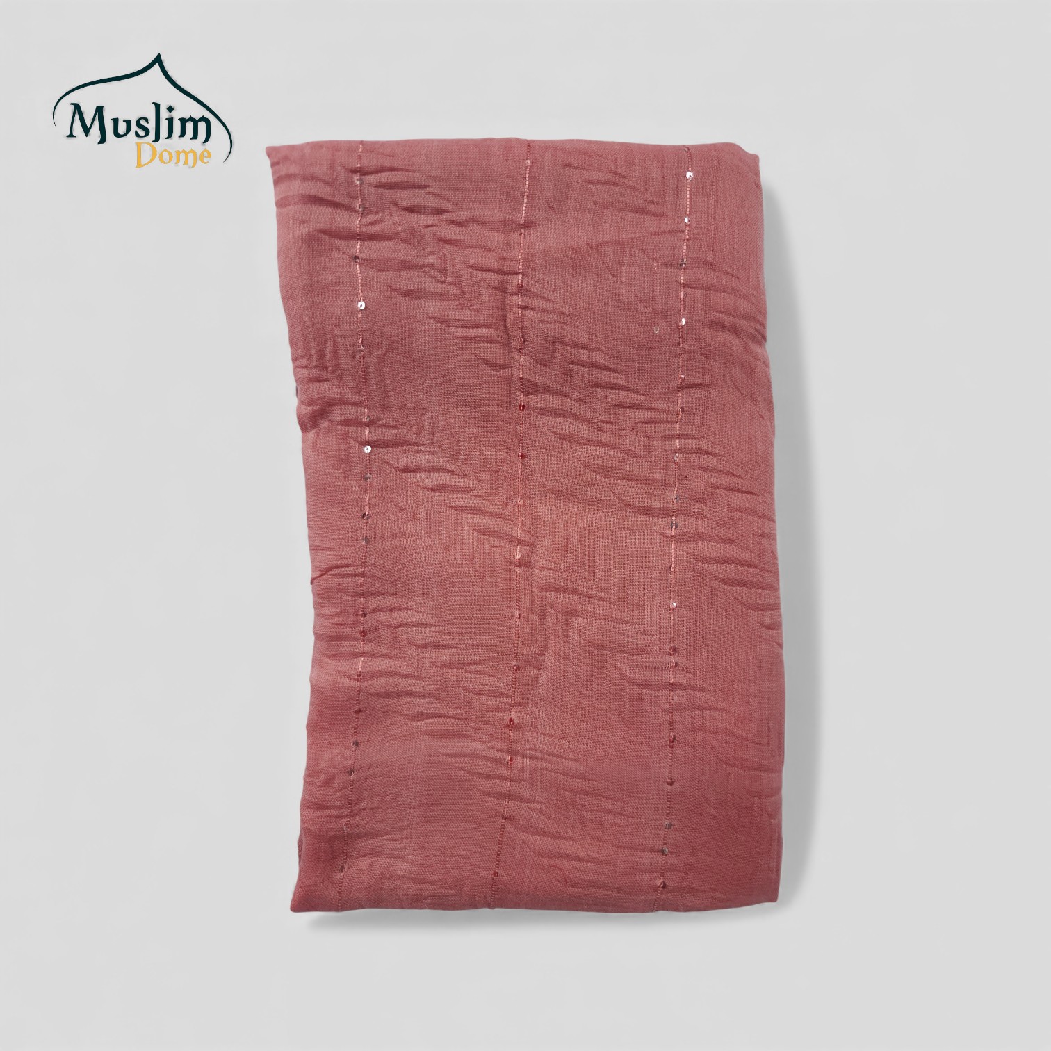 ক্রেপ কটন হিজাব – সিঙ্গেল লাইন সিকোয়েন্স thumbnail 2