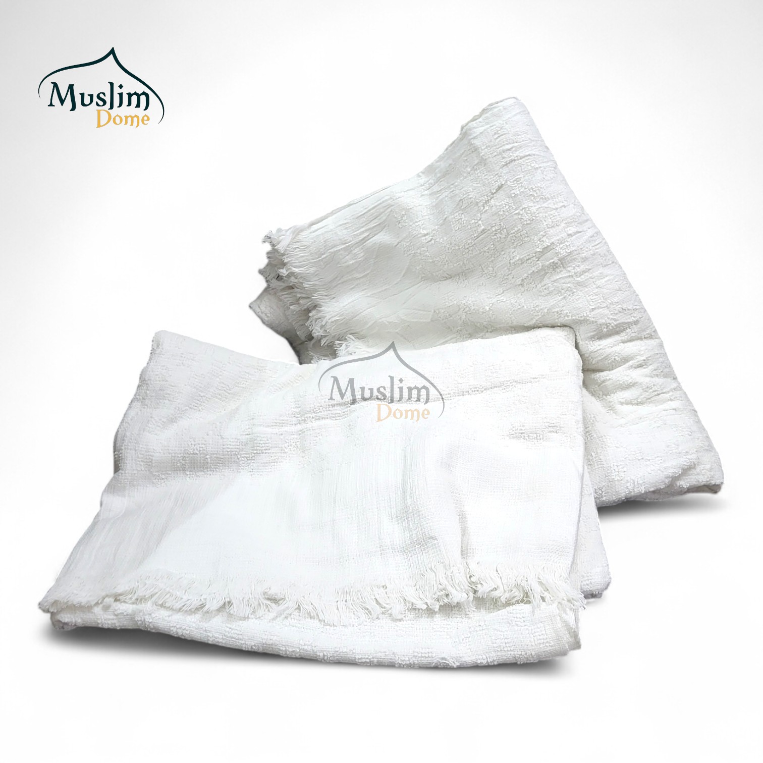 তাওয়েল ইহরাম কাপড় (দুই পিস) – প্রিমিয়াম নরম কটন কাপড়