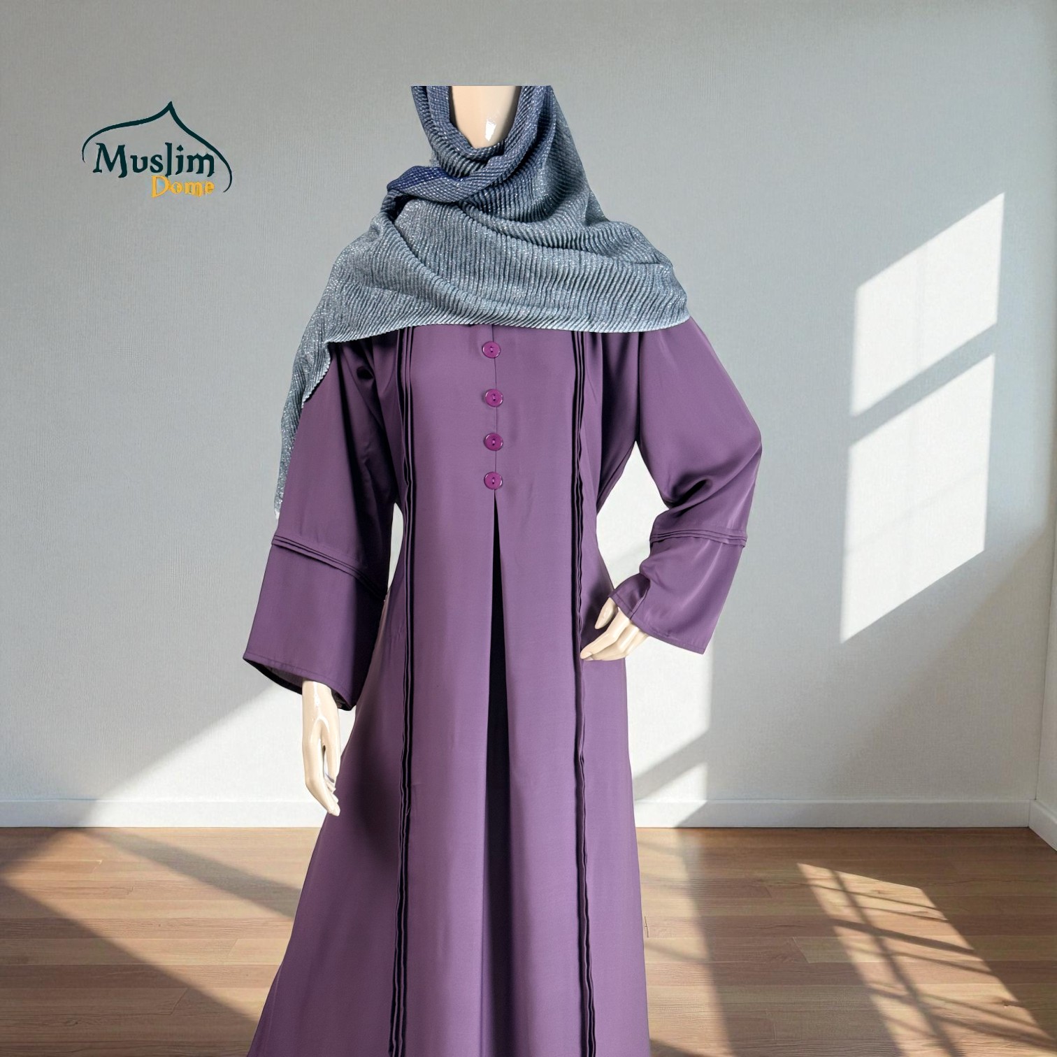 প্রিমিয়াম দুবাই চেরি ফেব্রিক বোরখা – অ্যাডজাস্টেবল বেল্টসহ 