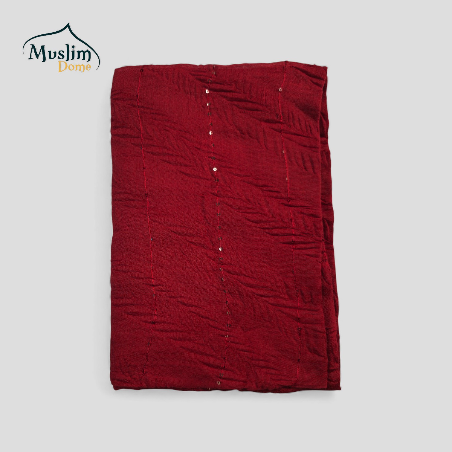 ক্রেপ কটন হিজাব – সিঙ্গেল লাইন সিকোয়েন্স thumbnail 4
