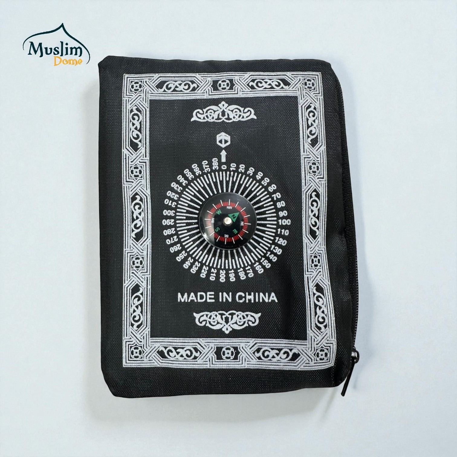 পকেট জায়নামাজ (কম্পাসসহ) – কালো thumbnail 2