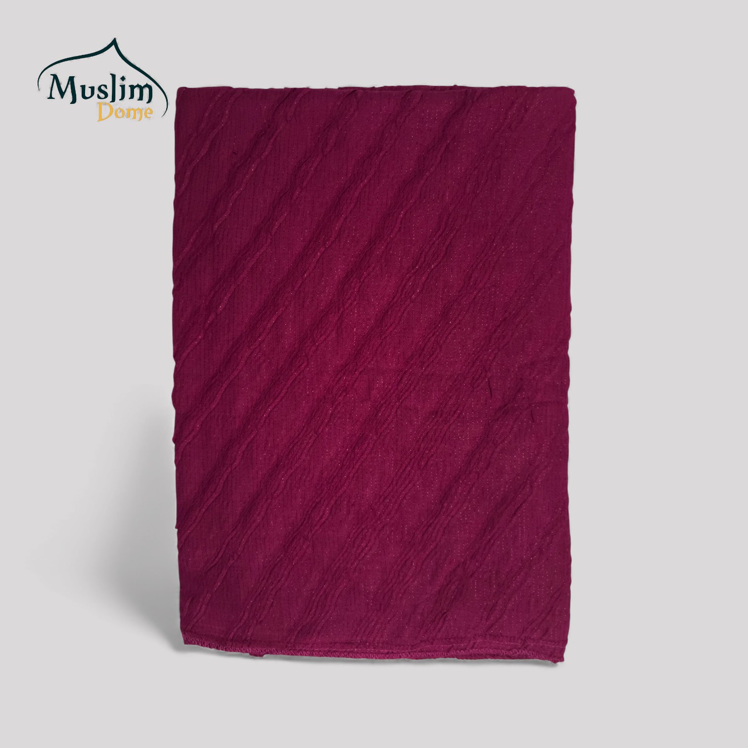 শিমার কটন ক্রেপ হিজাব  thumbnail 3