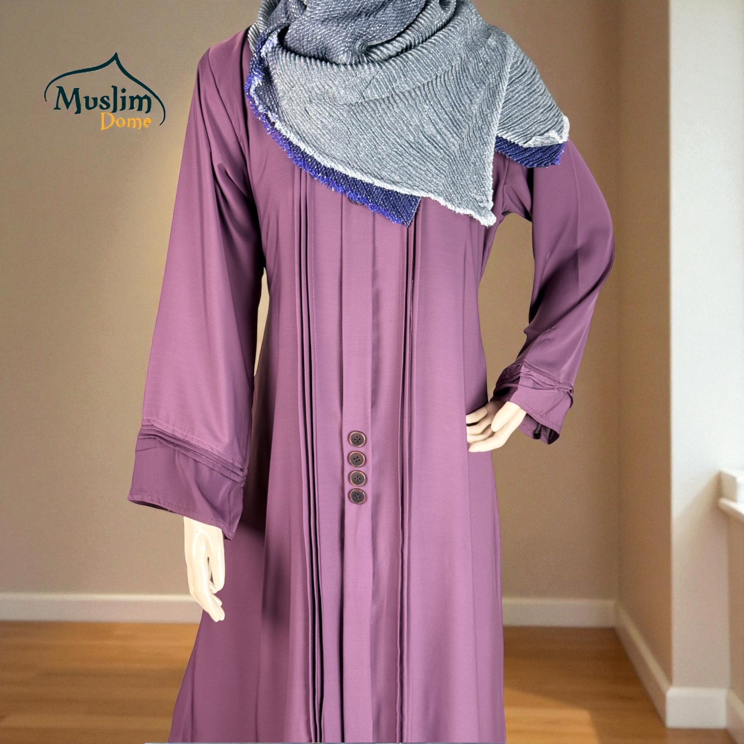 বোরখা দুবাই চেরি ফেব্রিক – Adjustable Belt সহ thumbnail 4