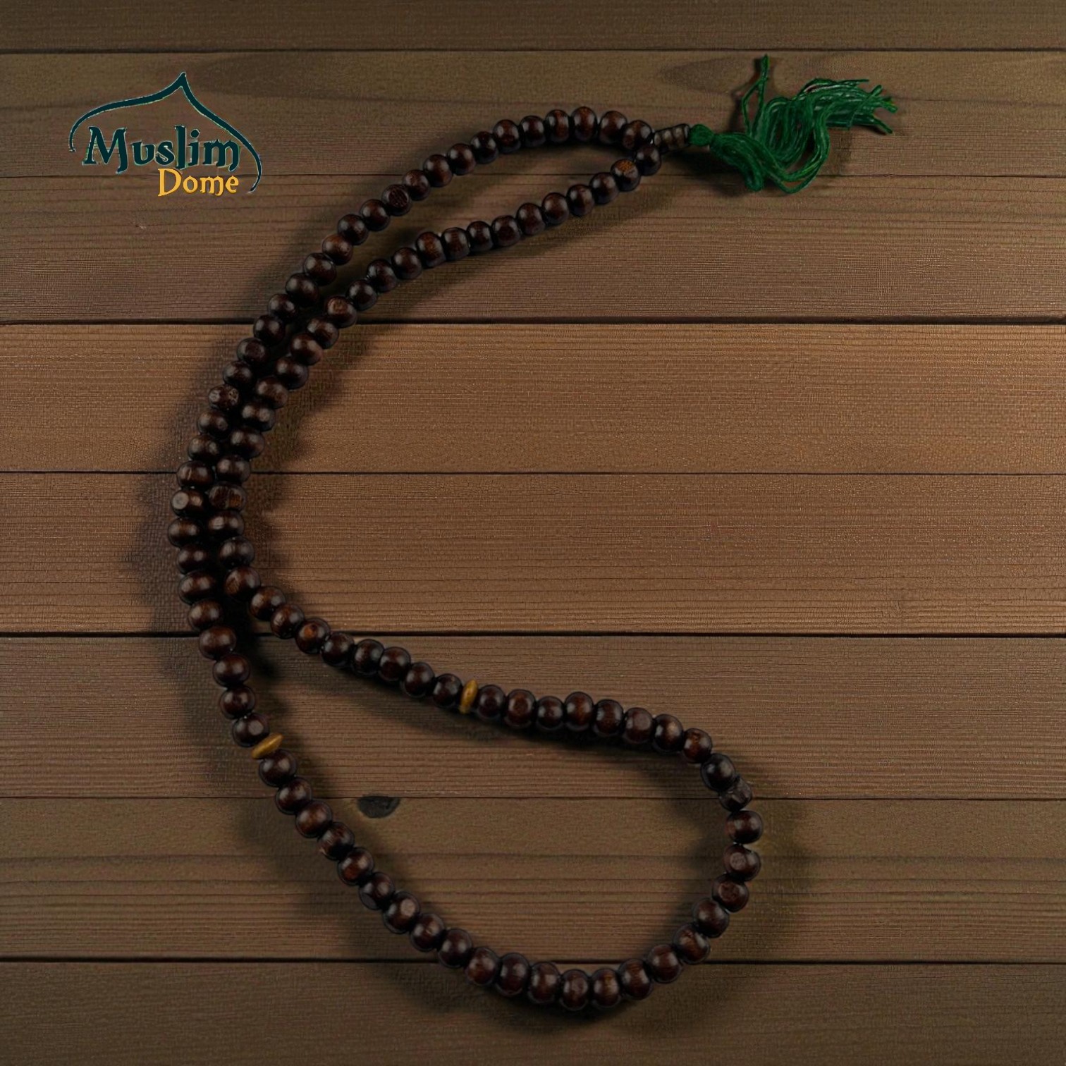 কাঠের তাসবিহ – ১০০ বল- ব্রাউন 