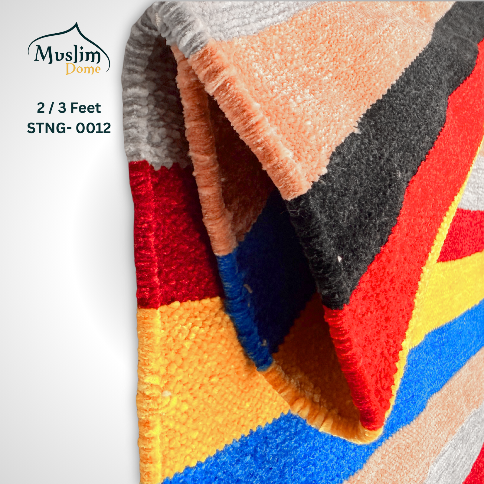 শতরঞ্জি Carpet (2×3 ফিট) | Soft Chanel Fabric | Mini Size | Both Side Usable thumbnail 12