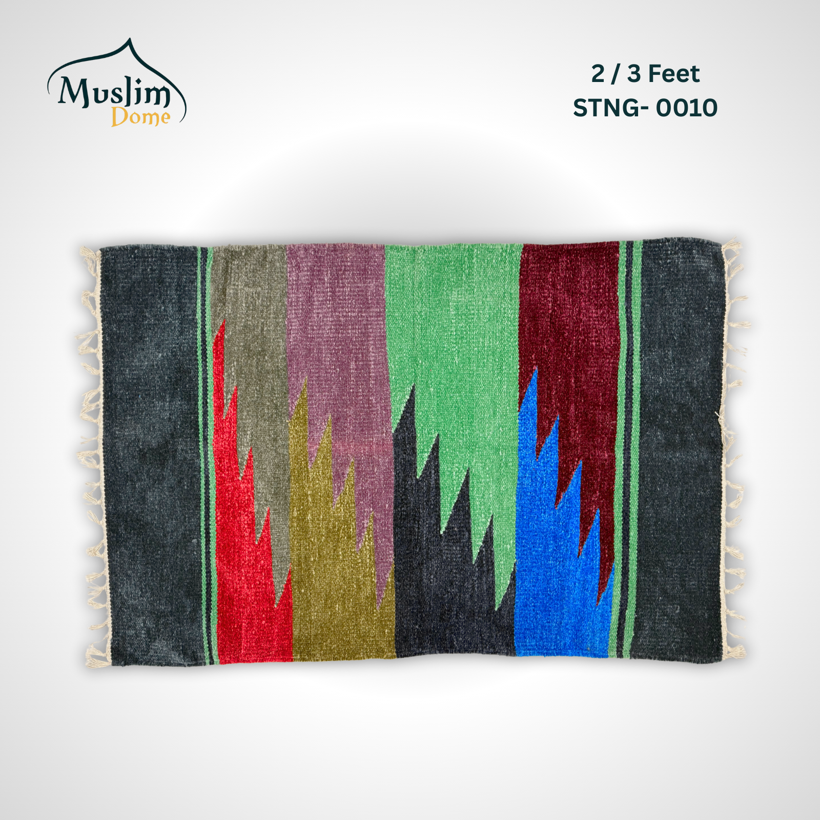 শতরঞ্জি Carpet (2×3 ফিট) | Soft Chanel Fabric | Mini Size | Both Side Usable thumbnail 4