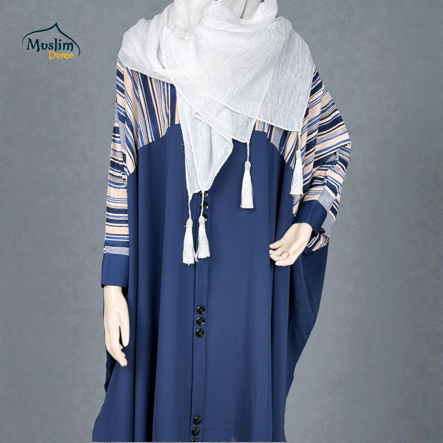 Short Abaya Print | স্টাইলিশ শর্ট আবায়া | Elegant Everyday Wear | Black & Blue