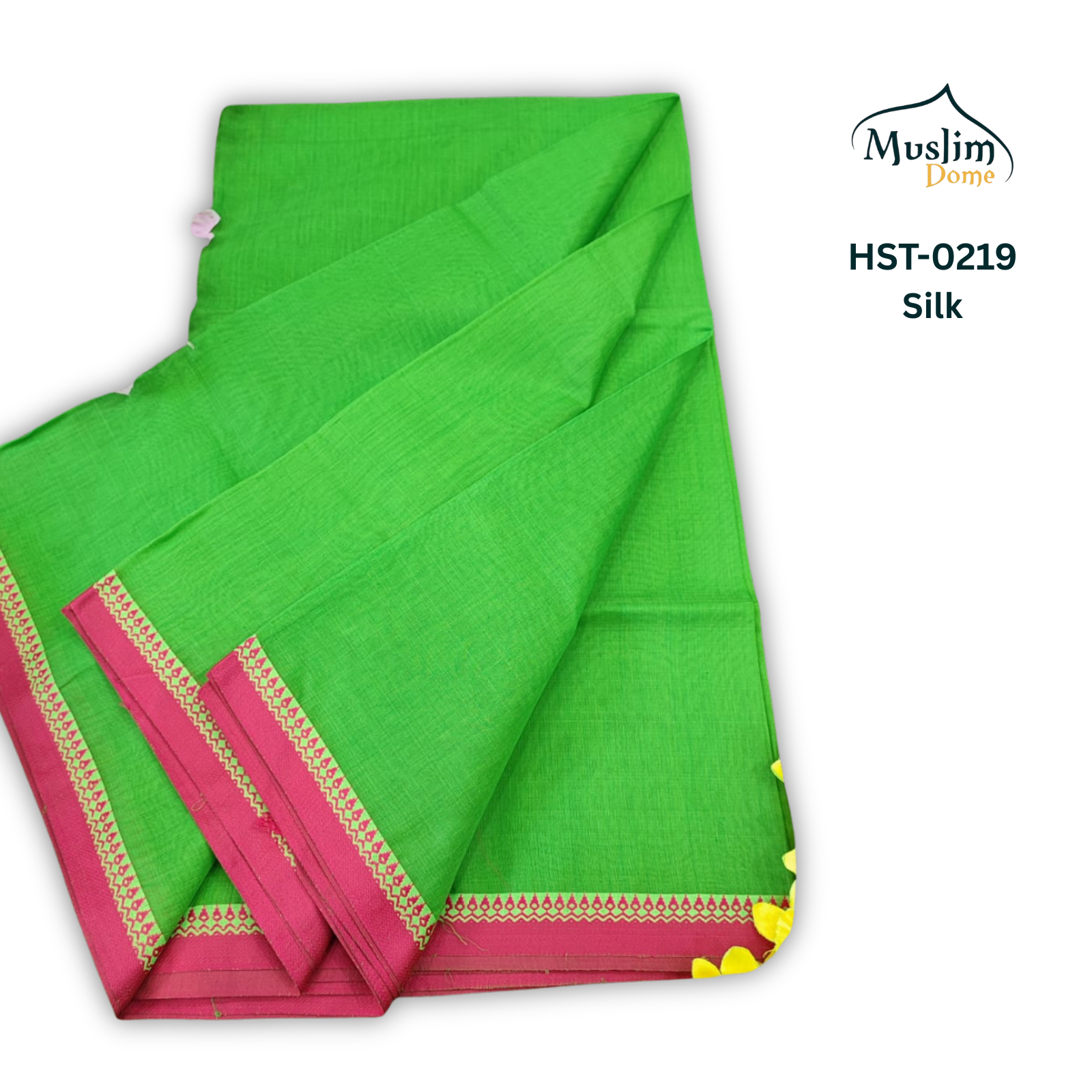 হাফসিল্ক থান শাড়ী – Half Silk Than Saree (13.5 Hands, Traditional Tangail, Solid Color, Blouse Piece Included) | Most Popular Halfsilk Chikon Par Saree thumbnail 17