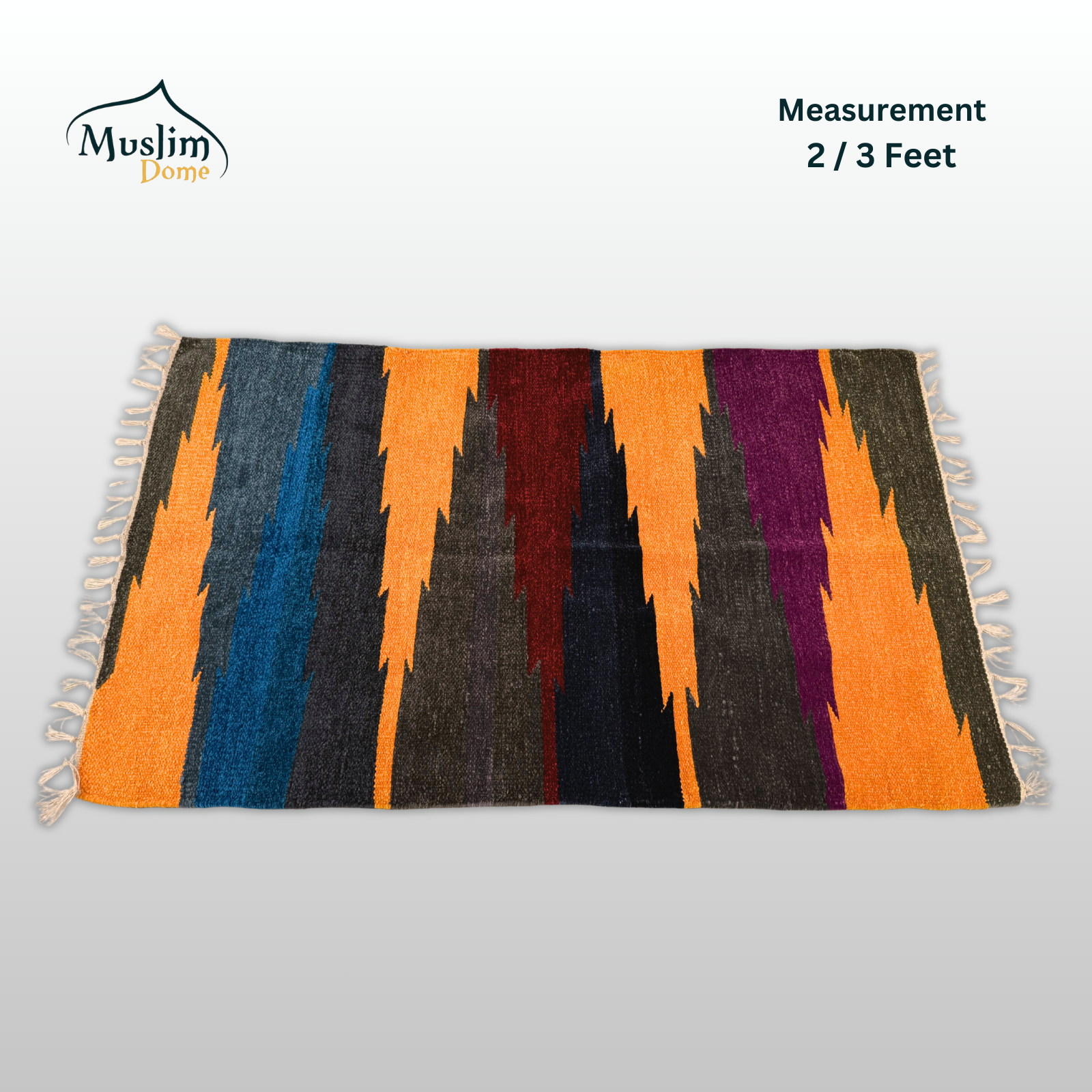 শতরঞ্জি (2×3 ফিট) | শেনেল (Chanel) ফ্যাব্রিক | Chanel Shataranji Carpet – High Quality thumbnail 3