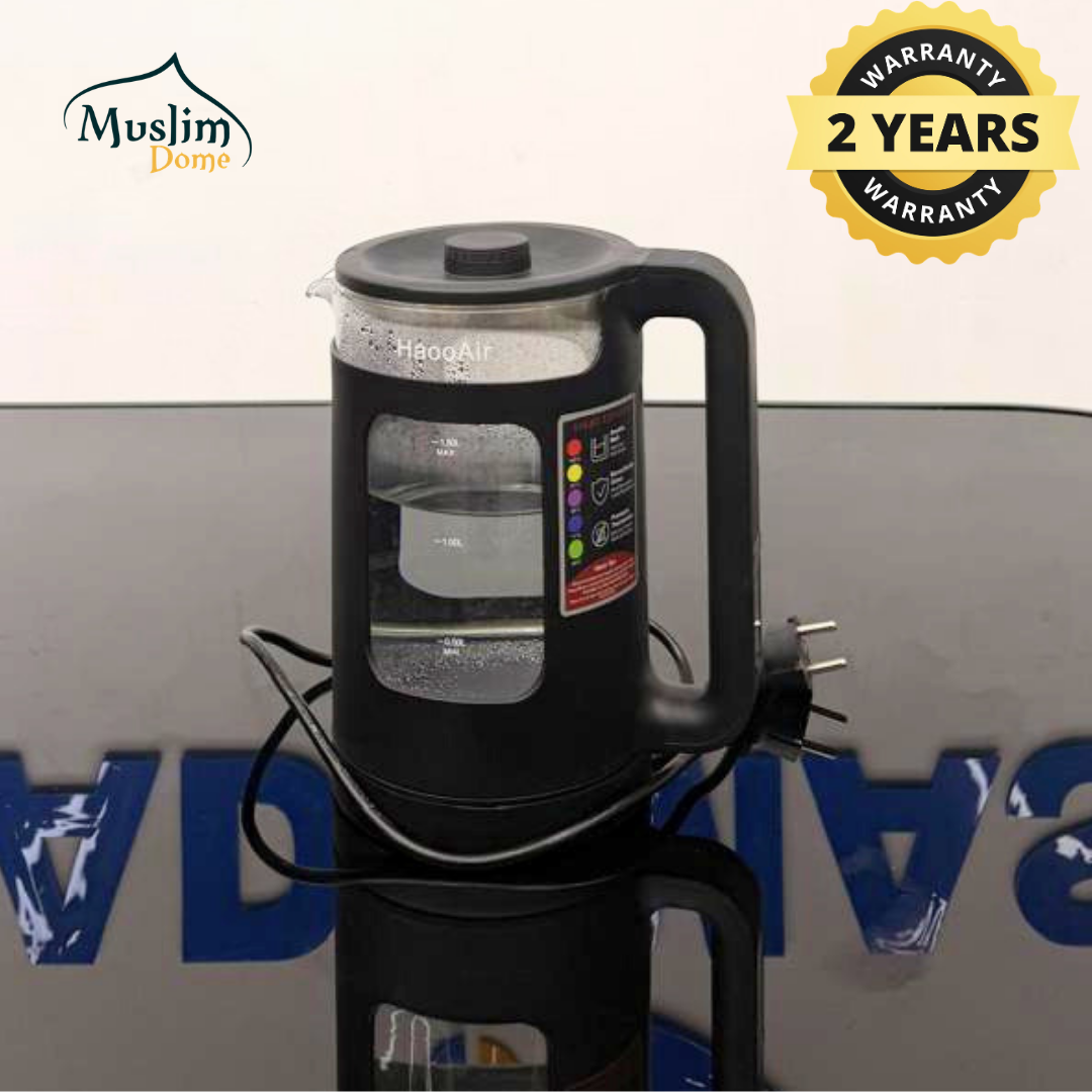 HaooAir Smart Electric Kettle 1.5L Adamas Brand| Model SM801 | Temperature Control & 5 Color LED Indicator - 2 Years Warranty thumbnail 2