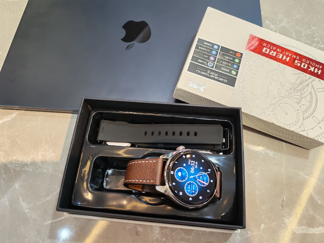স্মাৰ্ট ওয়াচ (Smart Watch - HK05 Hero) : Premium Design thumbnail 2