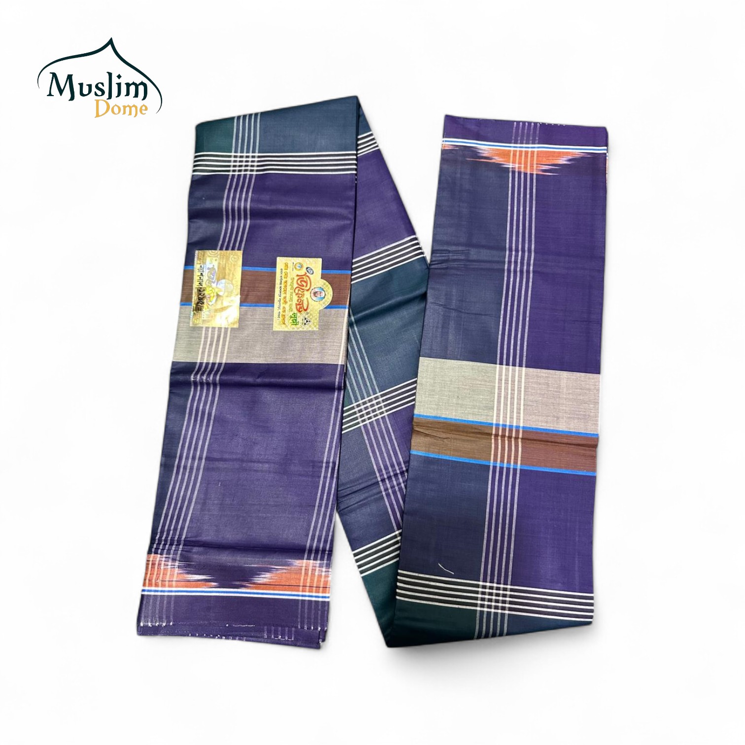 প্রিমিয়াম লুঙ্গি | Check Pattern | Premium Shirajgonj Traditional Lungi – Stitched & Ready to Wear | Pure Cotton thumbnail 3