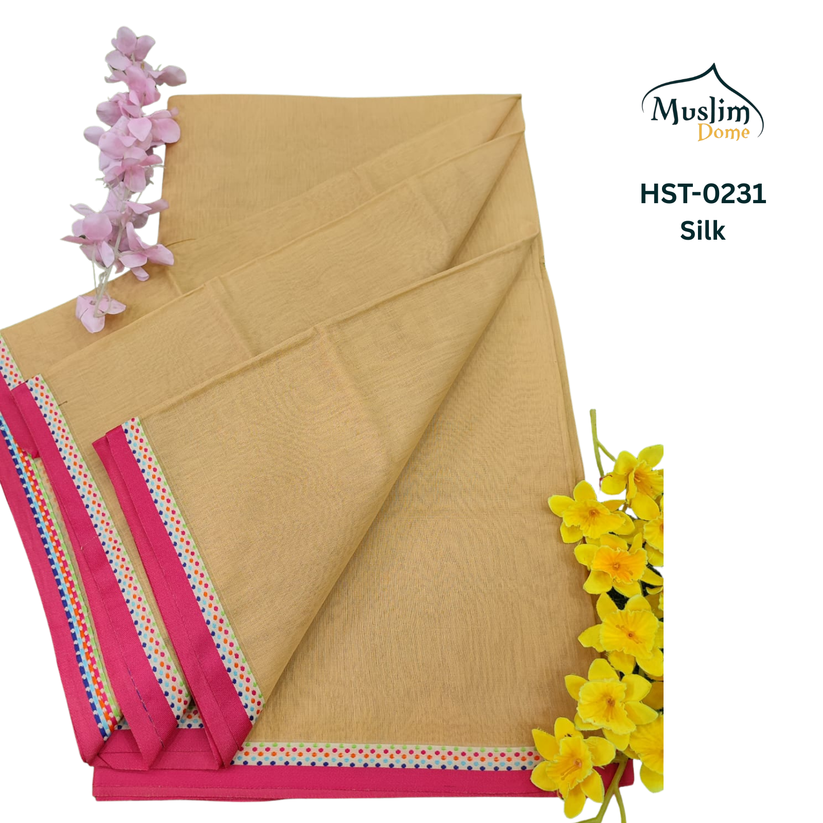 হাফসিল্ক থান শাড়ী – Half Silk Than Saree (13.5 Hands, Traditional Tangail, Solid Color, Blouse Piece Included) | Most Popular Halfsilk Chikon Par Saree thumbnail 8