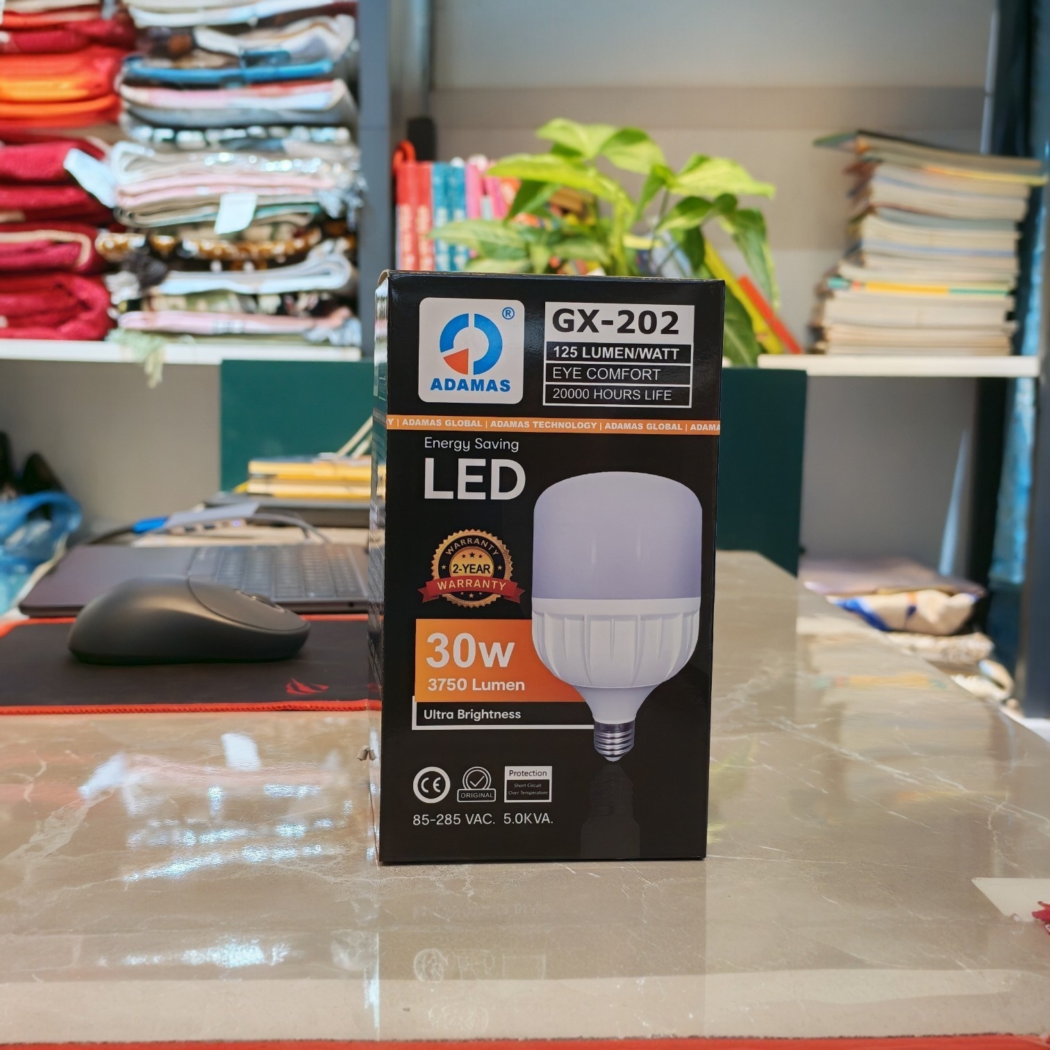30 WATT : Energy Saving LED Bulb Pech - E27 (ADAMAS Brand) thumbnail 4