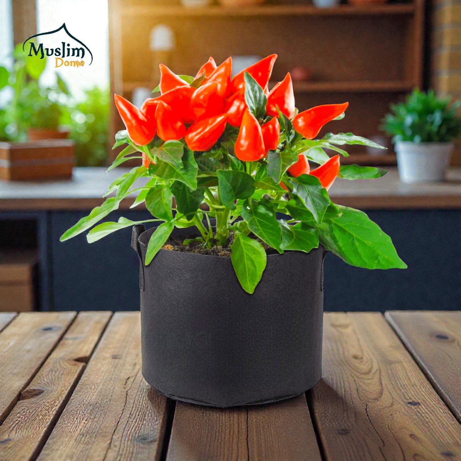 Black Geo Gardening Grow Bag | ছাদ বাগানের জন্য জিও গ্রো ব্যাগ 