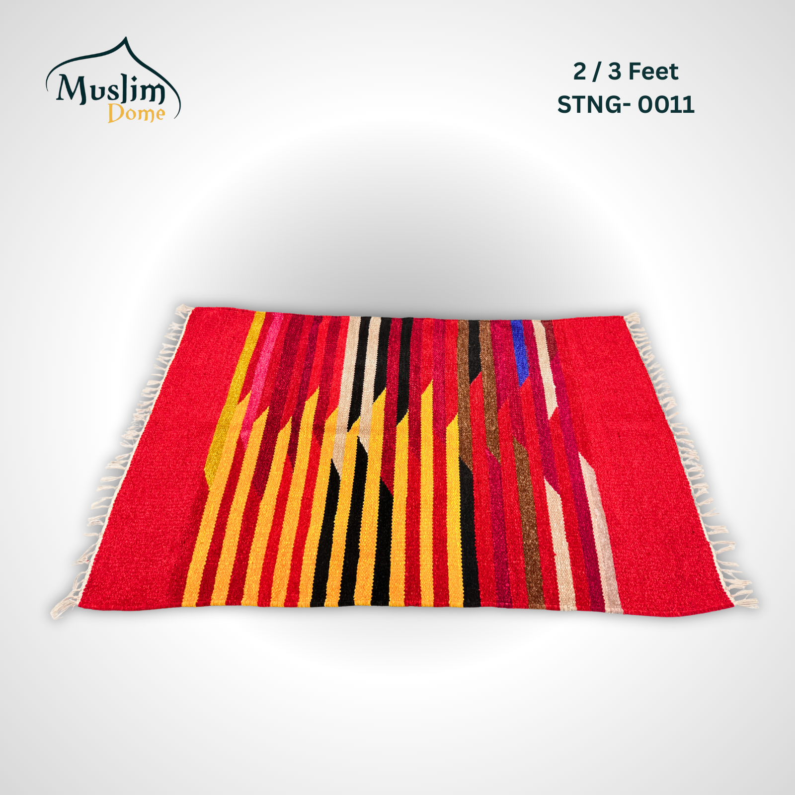 শতরঞ্জি Carpet (2×3 ফিট) | Soft Chanel Fabric | Mini Size | Both Side Usable thumbnail 5