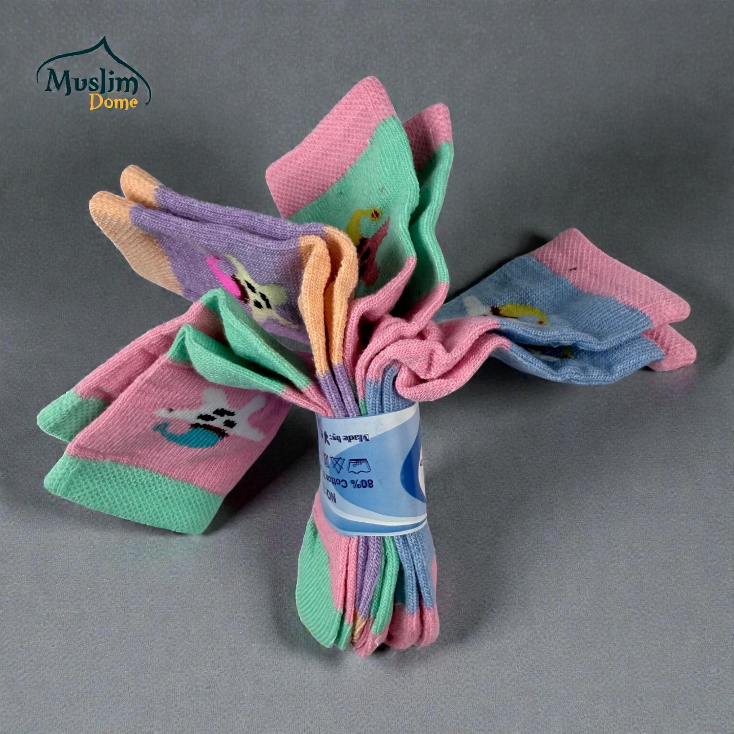 শিশুদের কটন মোজা – ১–৩ বছর | ১২ পিস কম্বো thumbnail 6