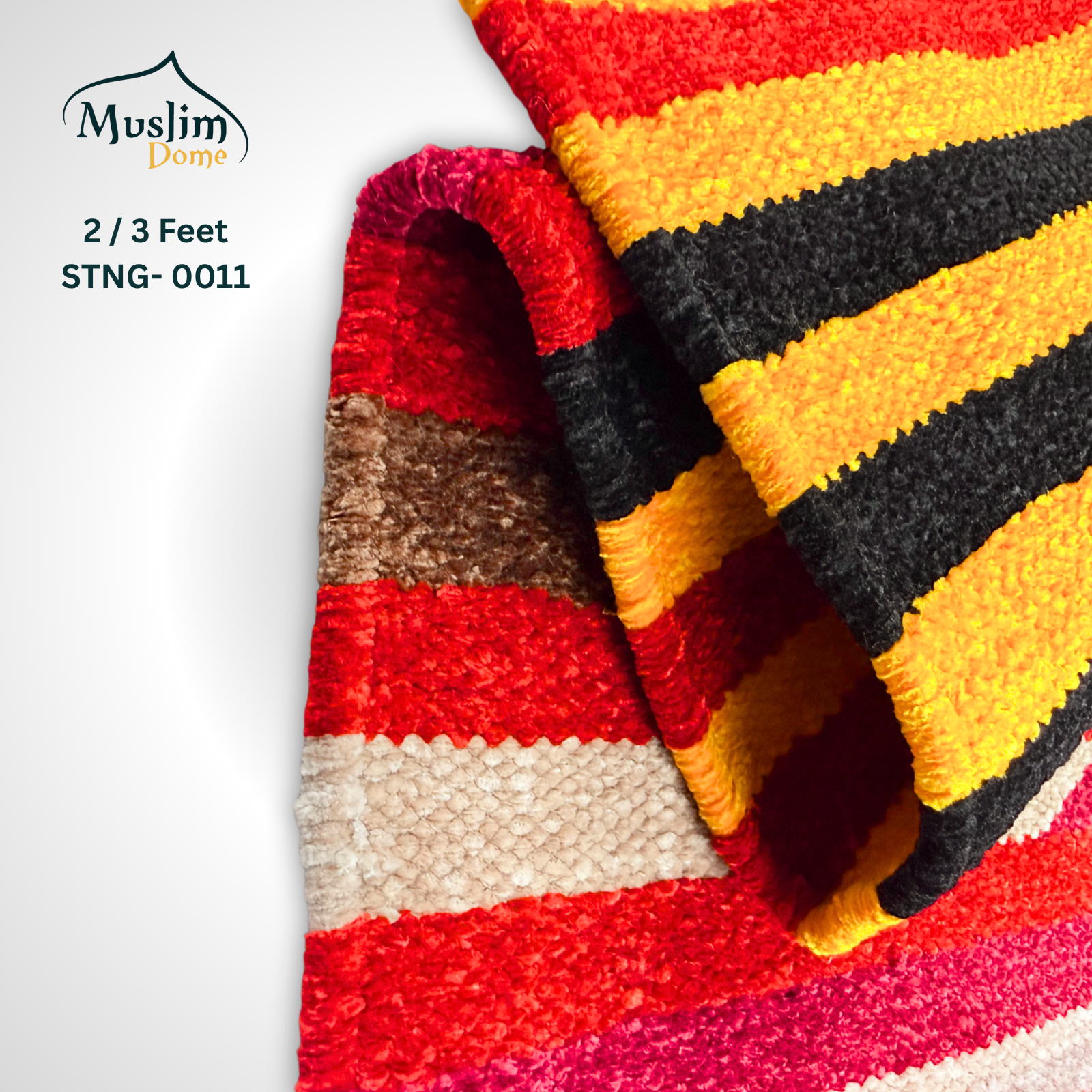 শতরঞ্জি Carpet (2×3 ফিট) | Soft Chanel Fabric | Mini Size | Both Side Usable thumbnail 7