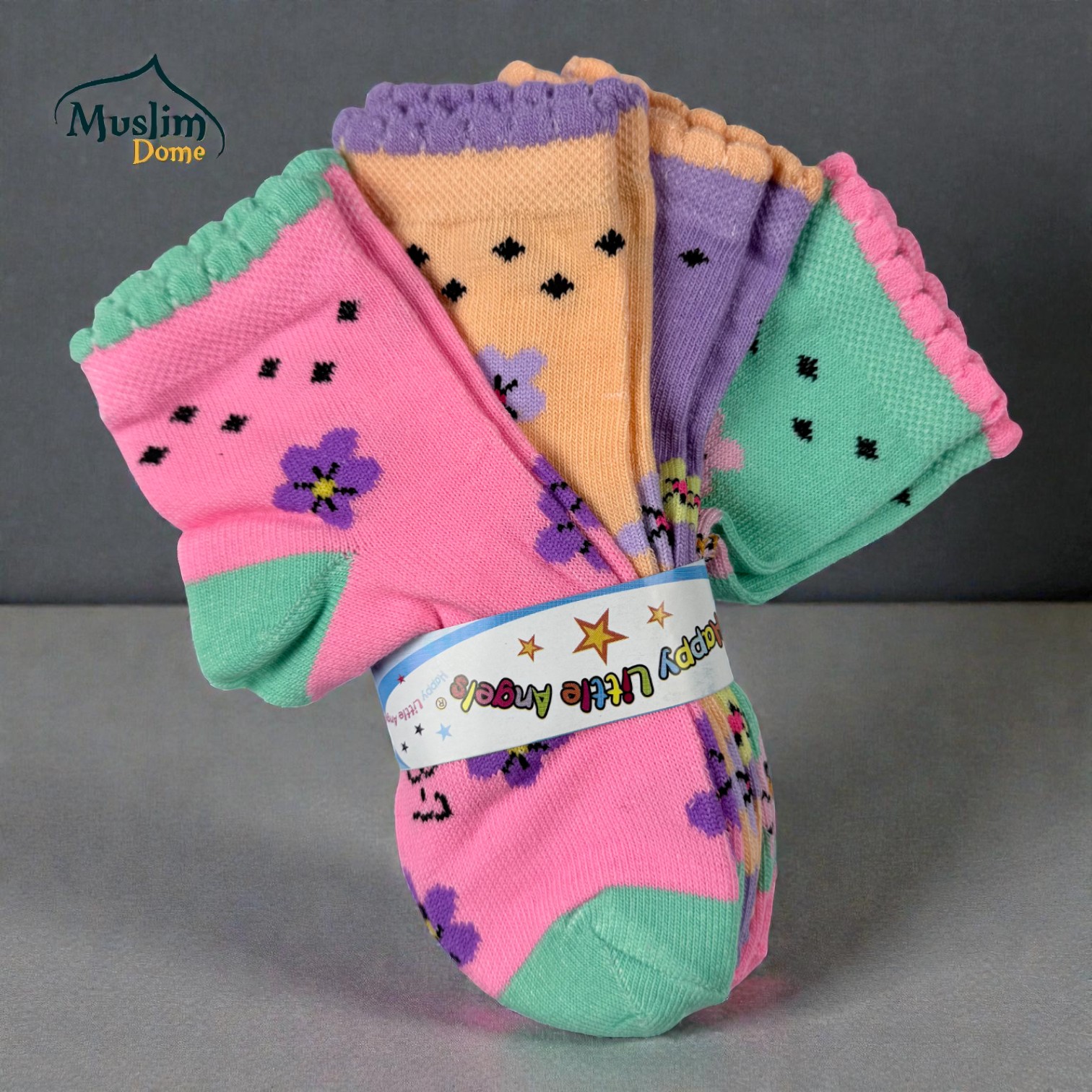 শিশুদের কটন মোজা – ৩–৭ বছর | ১২ পিস কম্বো  thumbnail 7