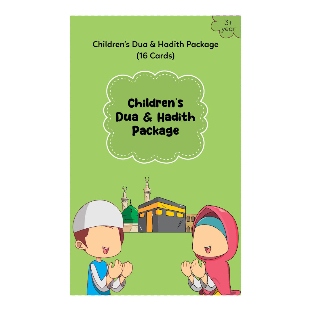 Children's Dua and Hadis Package - English Version