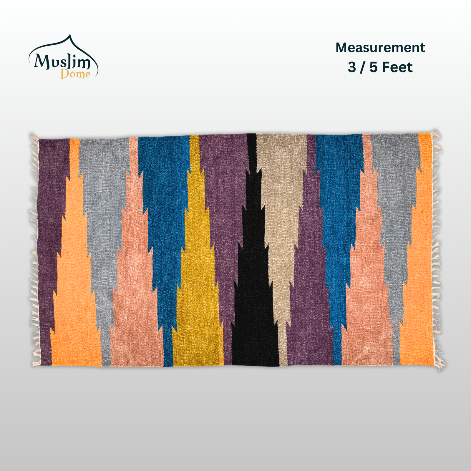 শতরঞ্জি (3×5 ফিট) | শেনেল (Chanel) ফেব্রিক | Chanel Shataranji Carpet – High Quality thumbnail 4