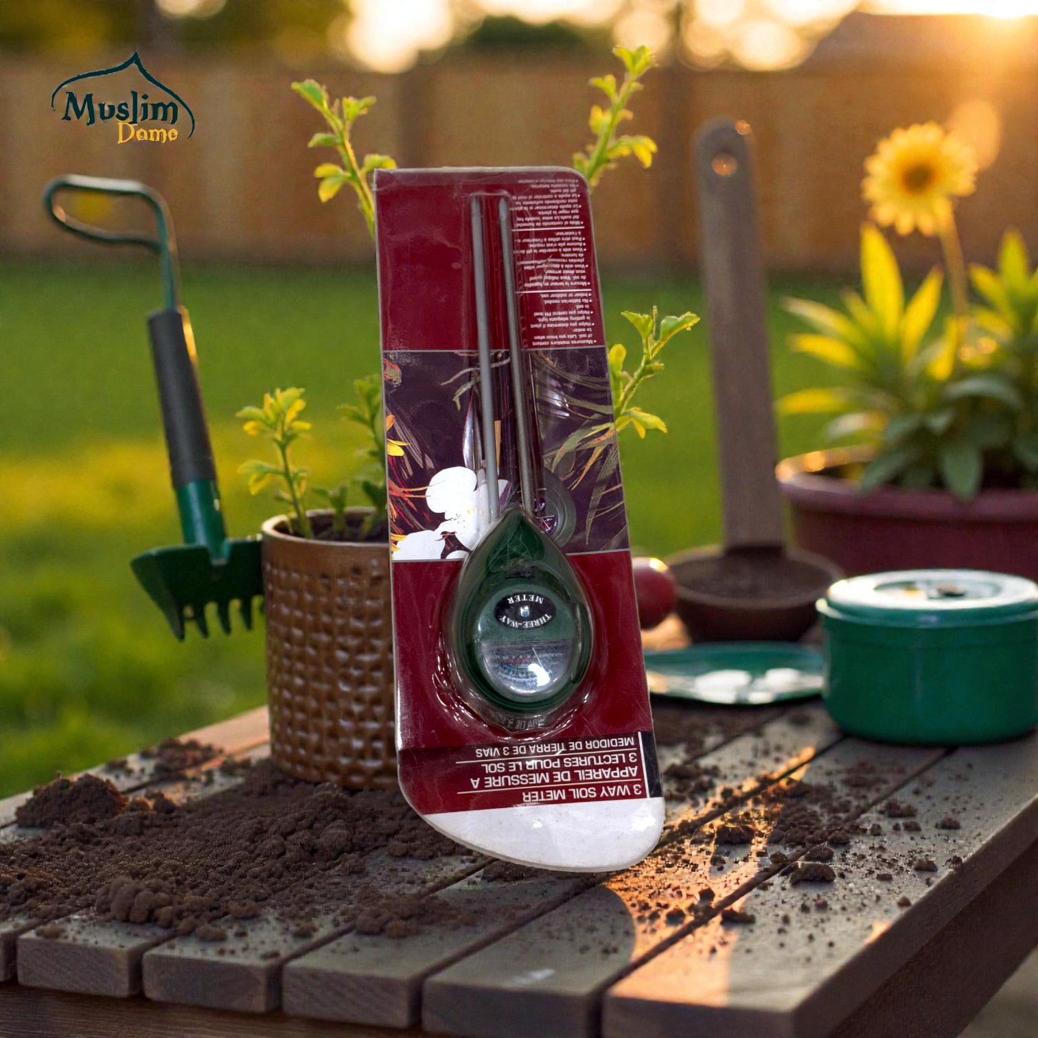 Analog 3 Way Soil Meter-3 in 1 Soil Meter Price in BD | মাটির pH, আর্দ্রতা ও আলো মাপার যন্ত্র thumbnail 3