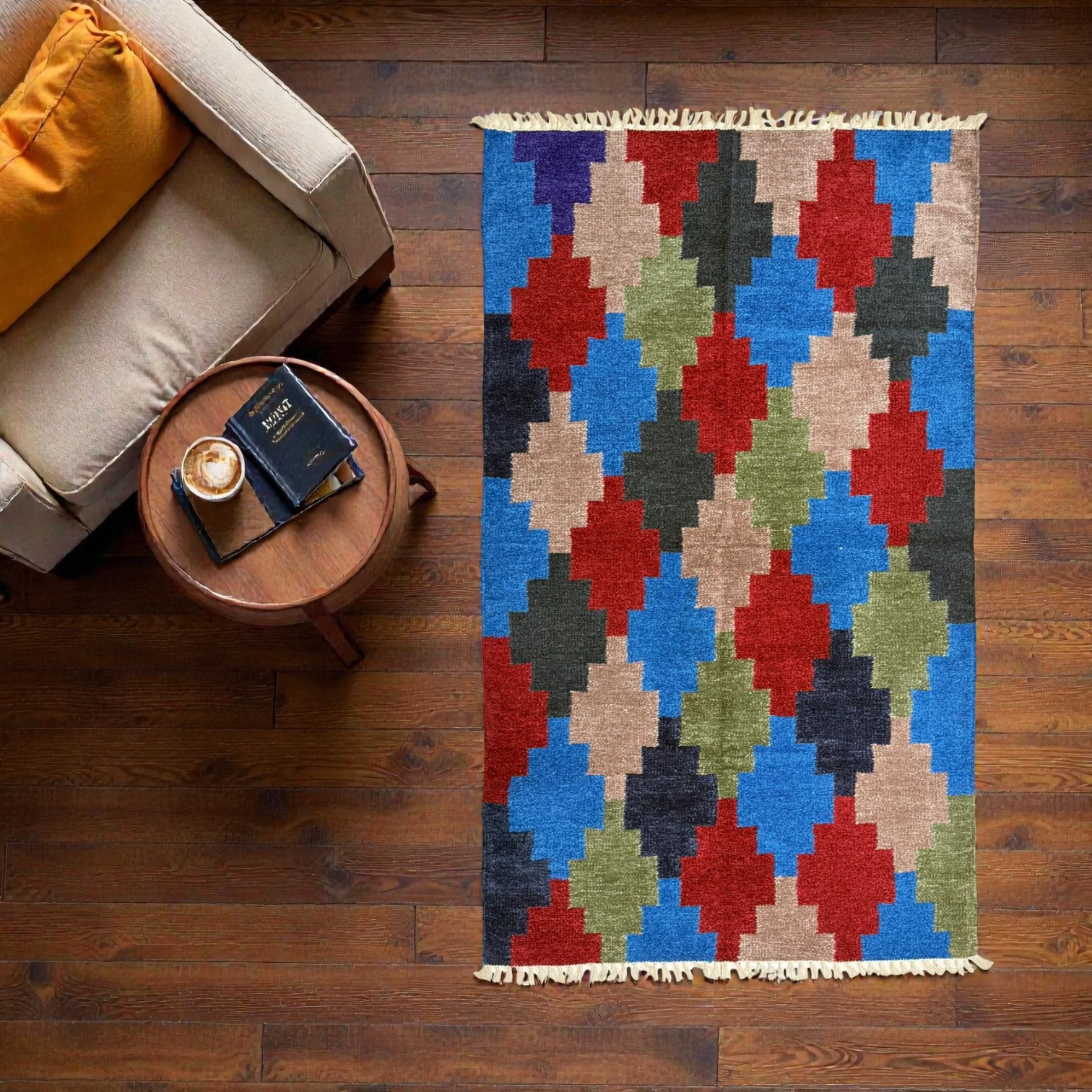 Colorful Shotoronji Medium Size (3' x 5') thumbnail 2