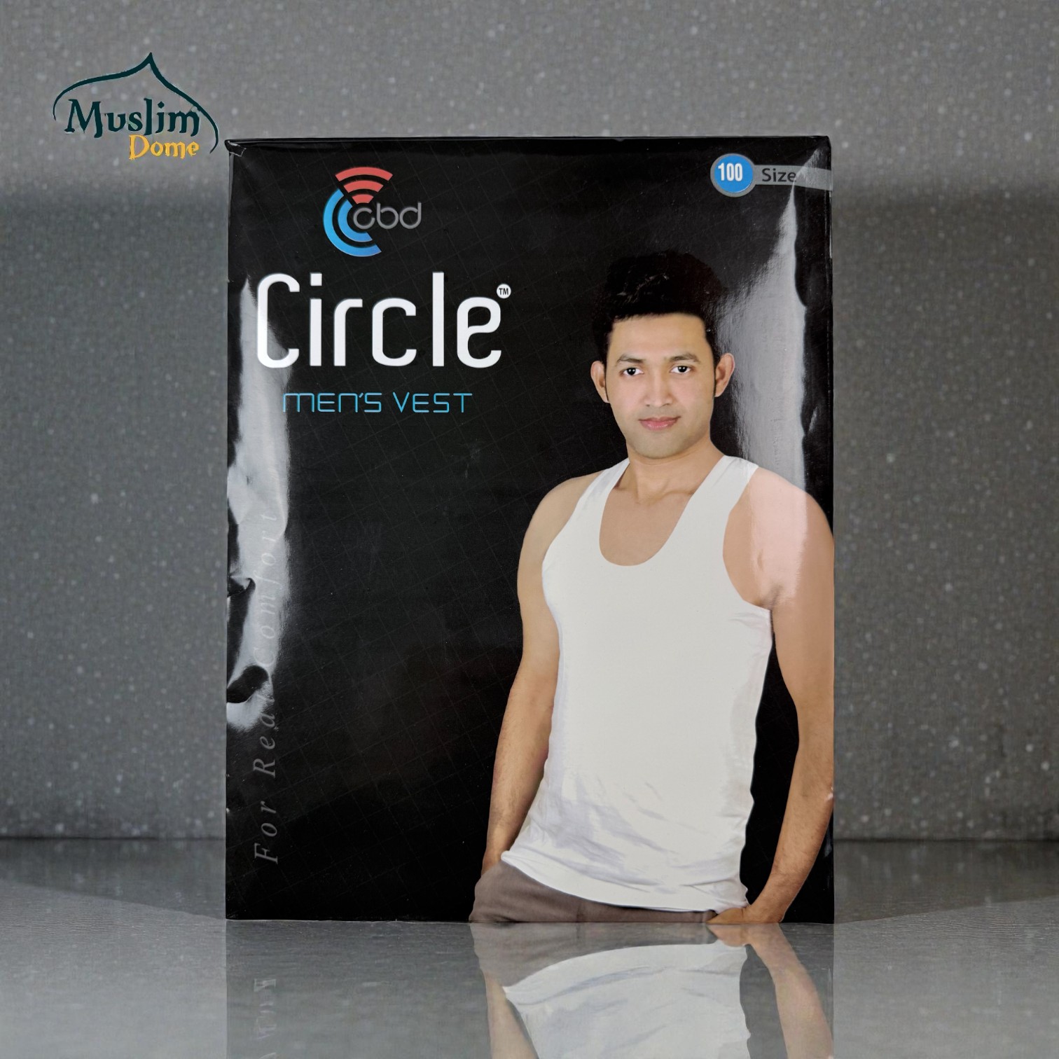 পুরুষদের সাদা ভেস্ট (RN) – ৪ পিস কম্বো প্যাক | ১০০% কটন