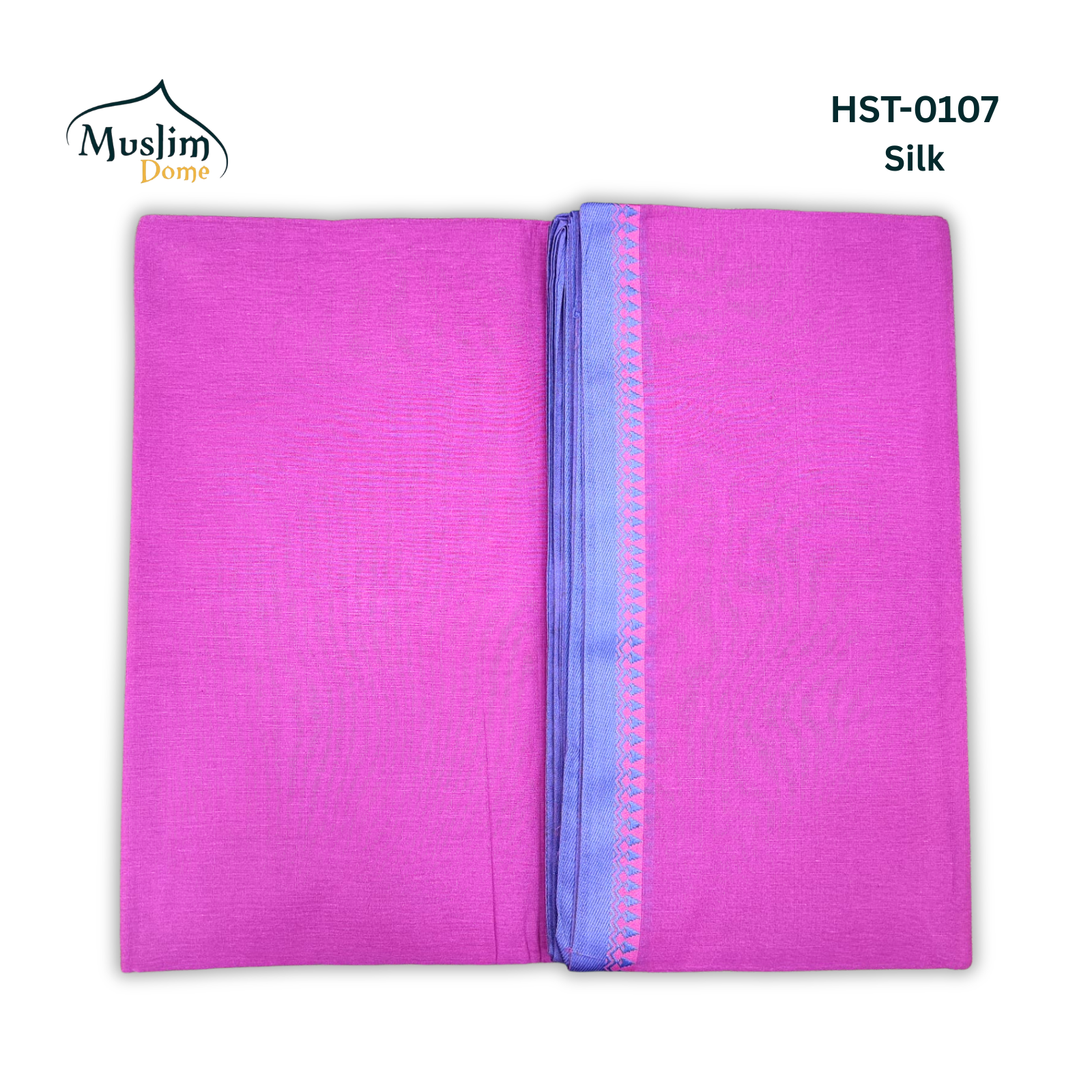 হাফসিল্ক থান শাড়ী – Half Silk Than Saree (13.5 Hands, Traditional Tangail, Solid Color, Blouse Piece Included) thumbnail 6