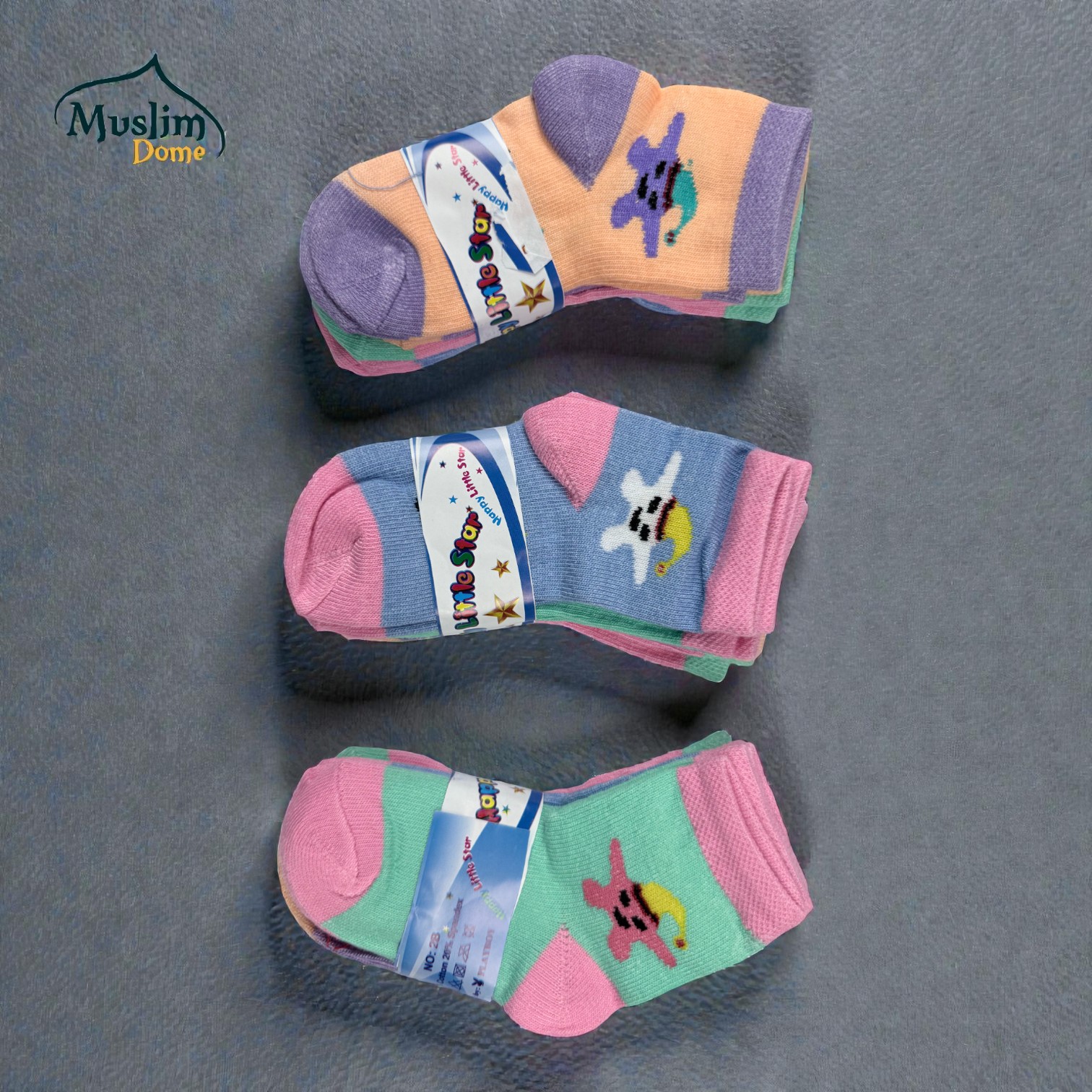 শিশুদের মোজা (Kids Socks) – ১–৩ বছর | ৪ পেয়ার কম্বো thumbnail 5
