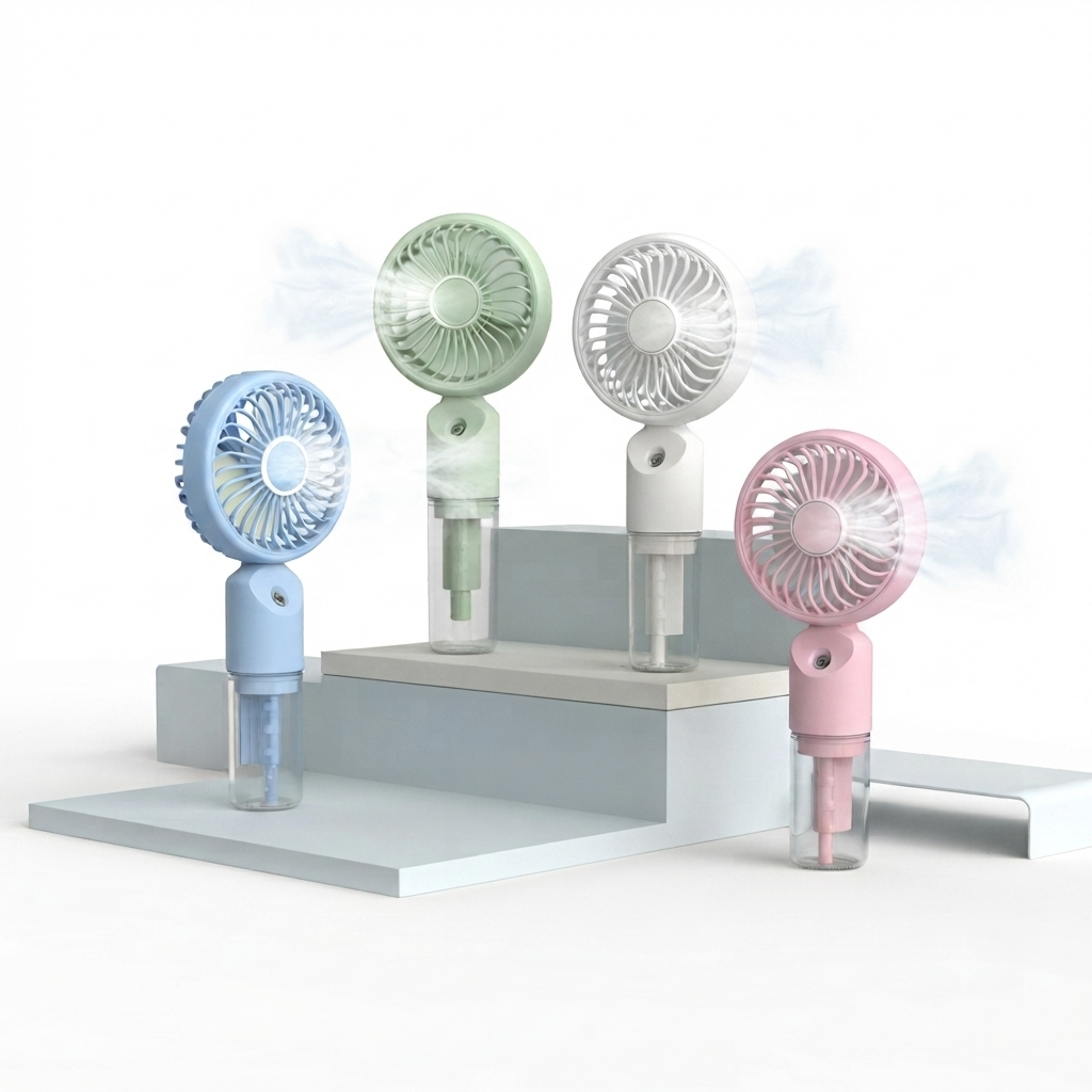 ZB159B Portable Mini Handheld Mist Fan | ZB159B পোর্টেবল মিনি হ্যান্ডহেল্ড মিস্ট ফ্যান