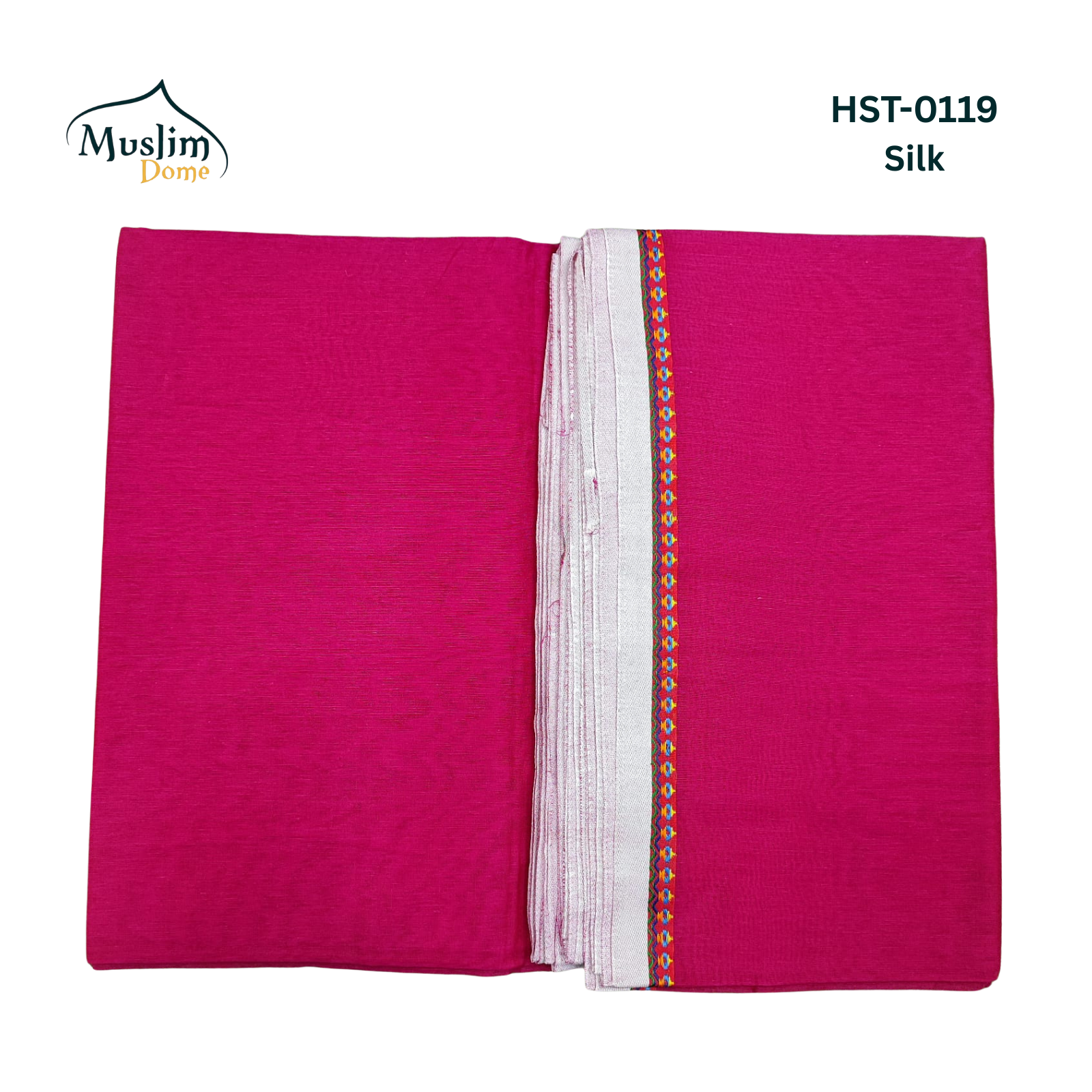 হাফসিল্ক থান শাড়ী – Half Silk Than Saree (13.5 Hands, Traditional Tangail, Solid Color, Blouse Piece Included) thumbnail 18