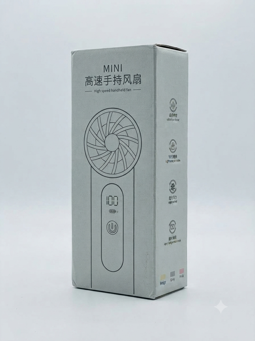 Mini High-Speed Turbo Fan – Model X100 thumbnail 2