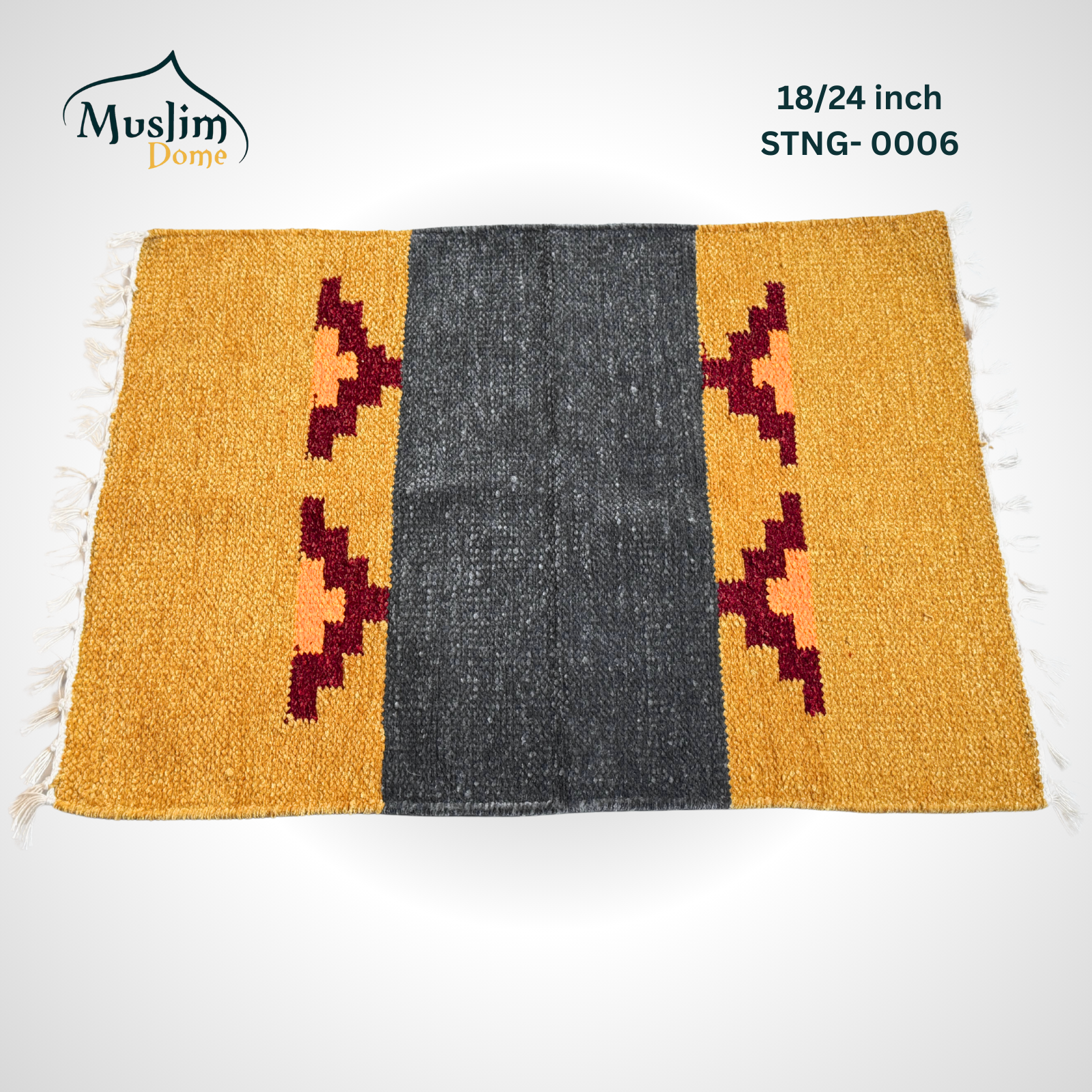 শতরঞ্জি Carpet (18″×24″) হ্যান্ডমেড | Soft Chanel Fabric | Mini Size | Both Side Usable thumbnail 13