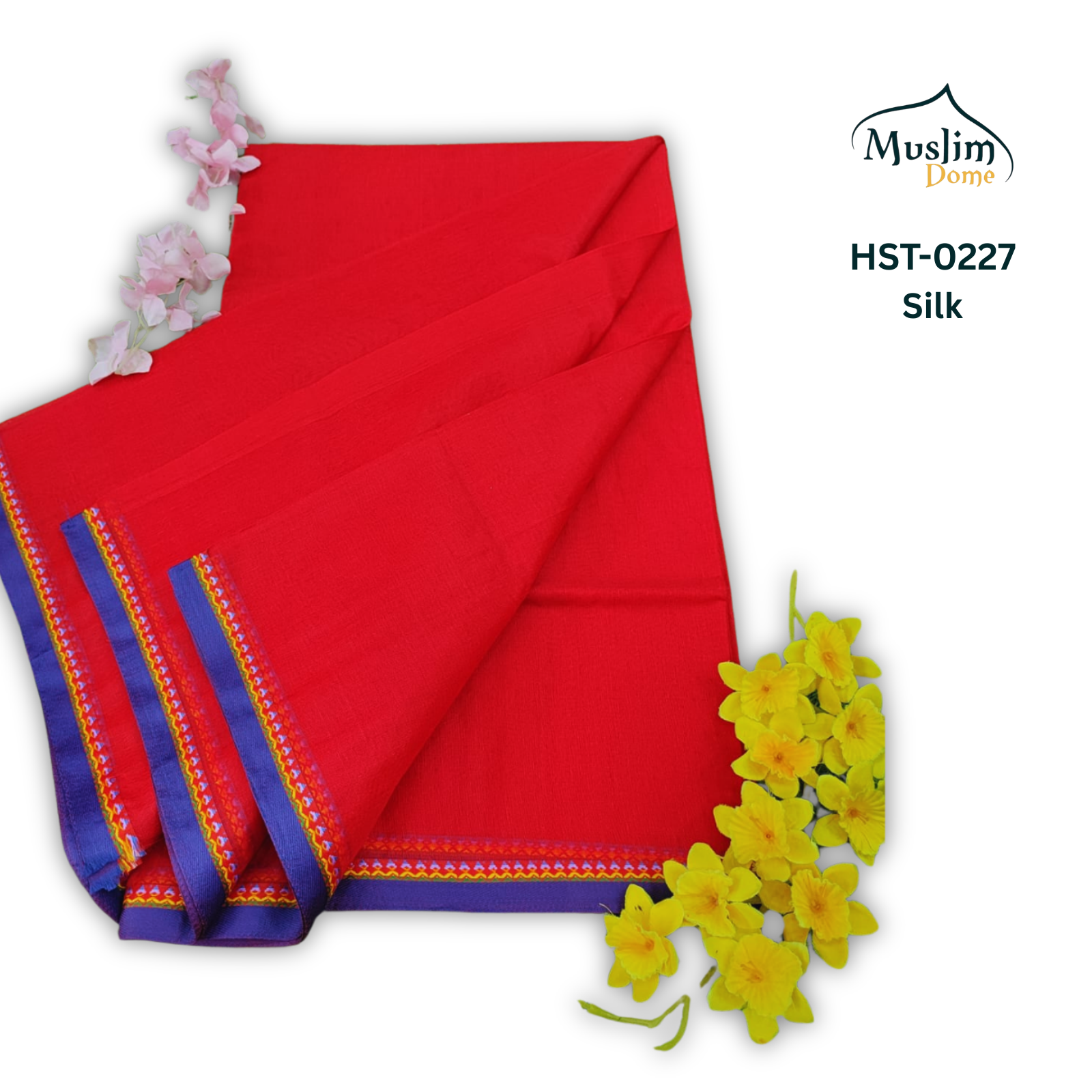 হাফসিল্ক থান শাড়ী – Half Silk Than Saree (13.5 Hands, Traditional Tangail, Solid Color, Blouse Piece Included) | Most Popular Halfsilk Chikon Par Saree thumbnail 4