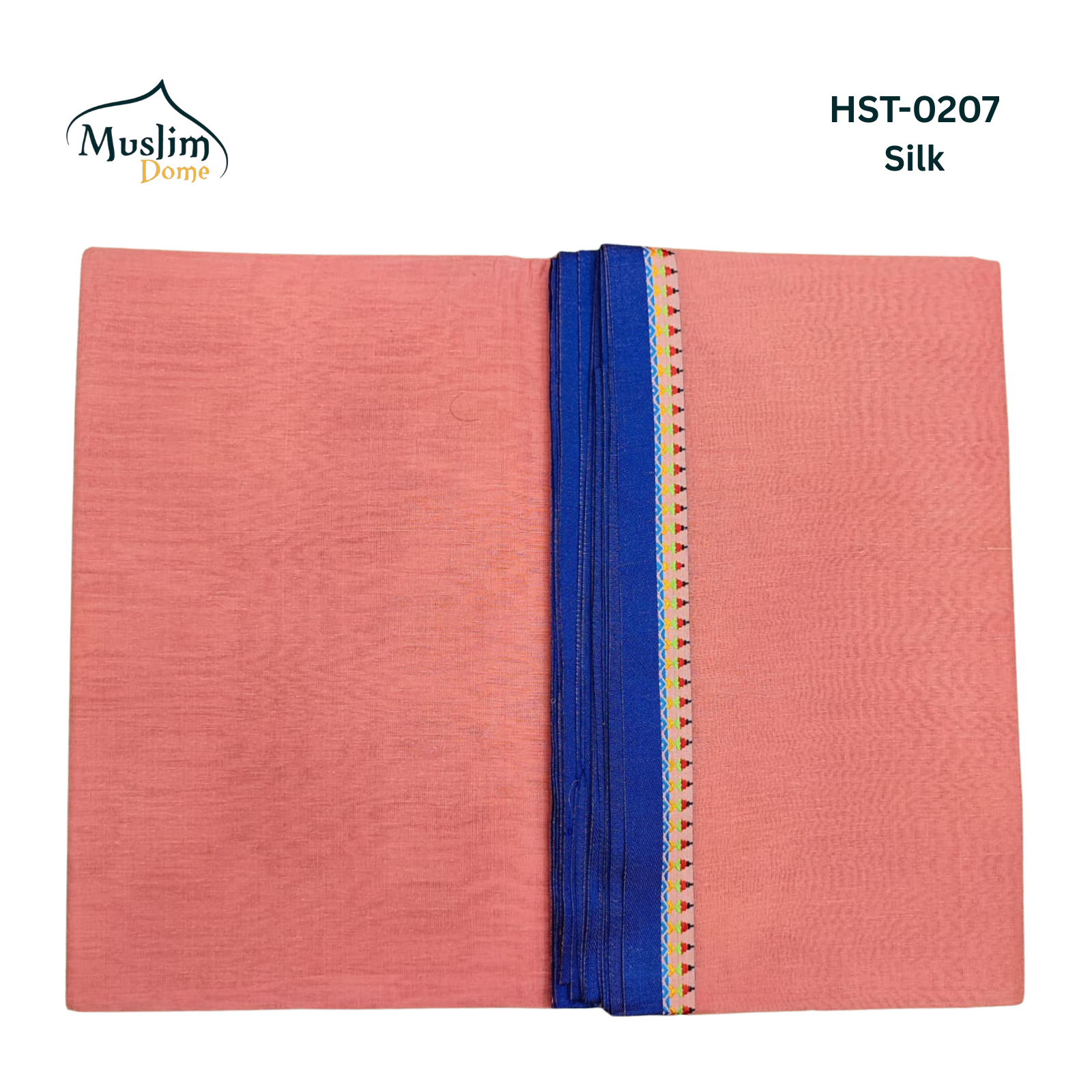 হাফসিল্ক থান শাড়ী – Half Silk Than Saree (13.5 Hands, Traditional Tangail, Solid Color, Blouse Piece Included) | Most Popular Halfsilk Chikon Par Saree thumbnail 5