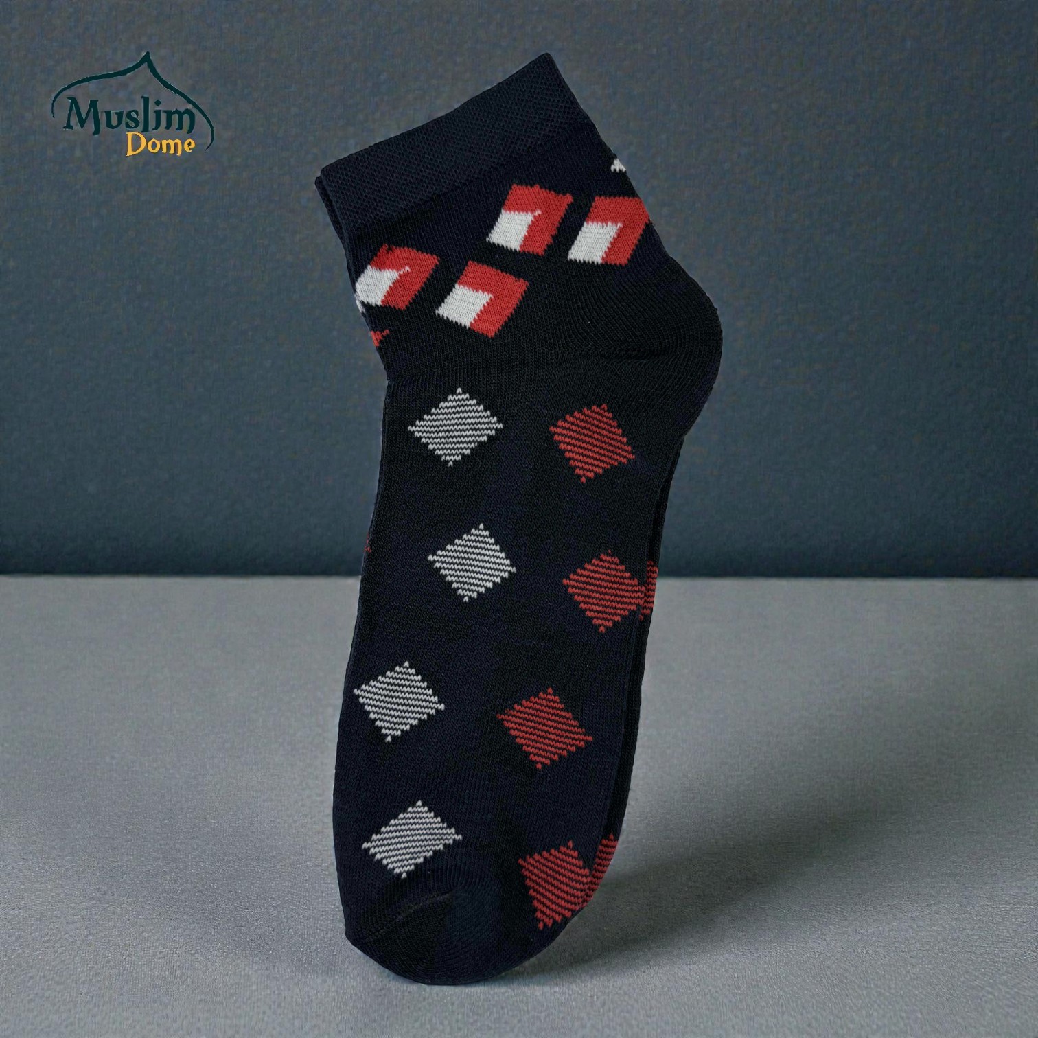 পুরুষ প্রিমিয়াম শর্ট মোজা – ৬ জোড়া