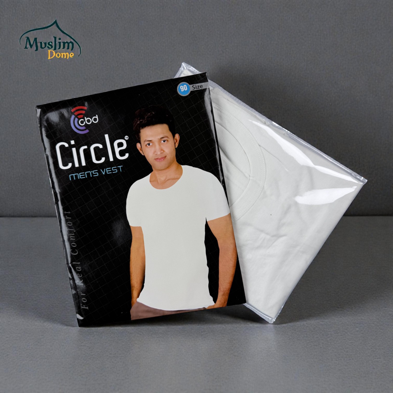 পুরুষদের সাদা ভেস্ট (RNS) – ৪ পিস কম্বো প্যাক | ১০০% কটন