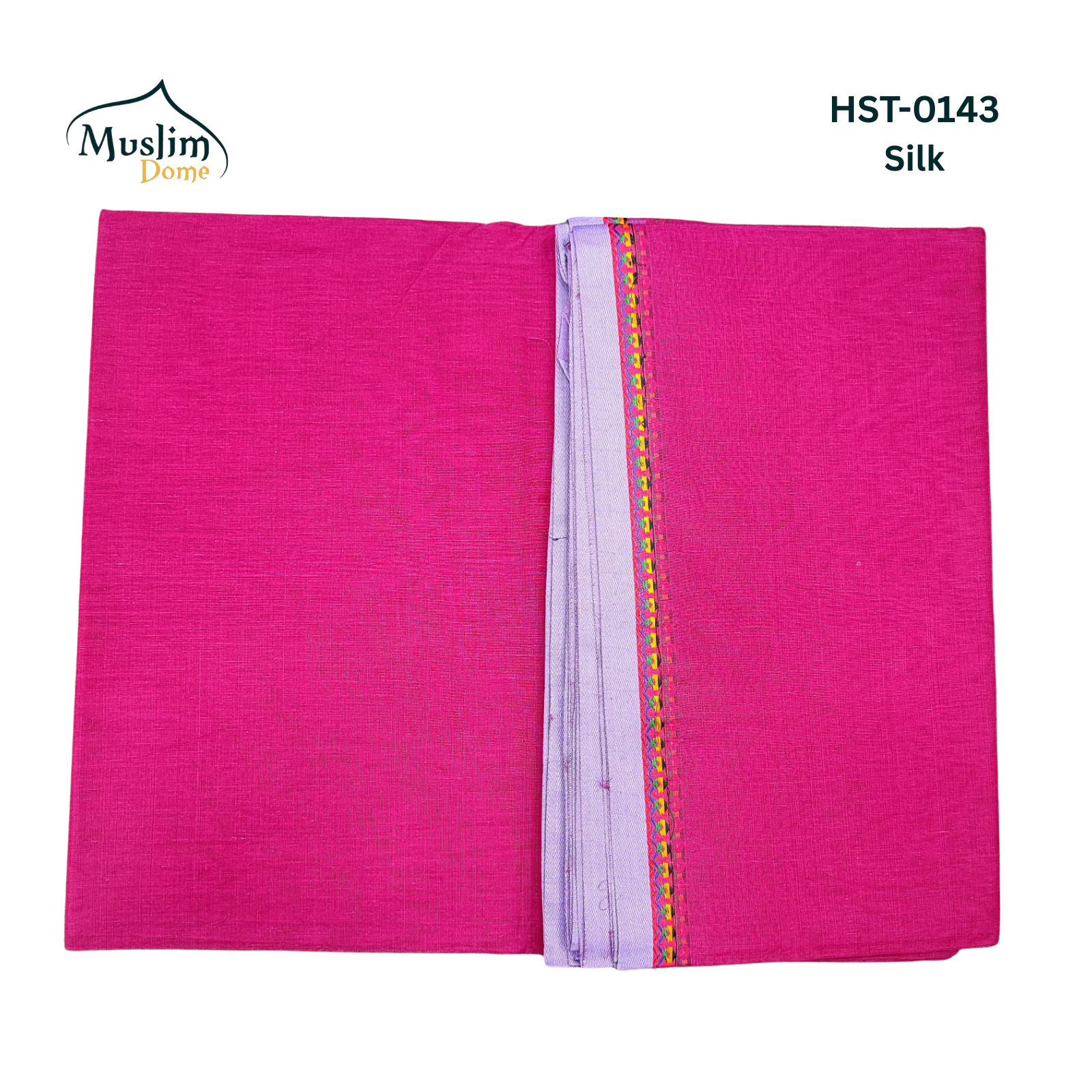 হাফসিল্ক থান শাড়ী –  20 Colors Available, Half Silk Than Saree (13.5 Hands, Traditional Tangail, Solid Color, Blouse Piece Included) thumbnail 2
