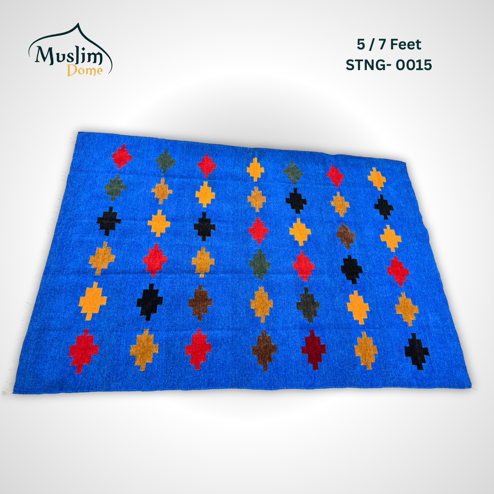 শতরঞ্জি Carpet (5×7 ফিট) | Soft Chanel Fabric | Mini Size | Both Side Usable thumbnail 4