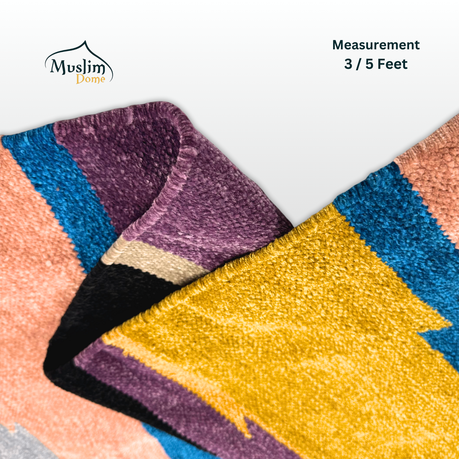 শতরঞ্জি (3×5 ফিট) | শেনেল (Chanel) ফেব্রিক | Chanel Shataranji Carpet – High Quality thumbnail 2