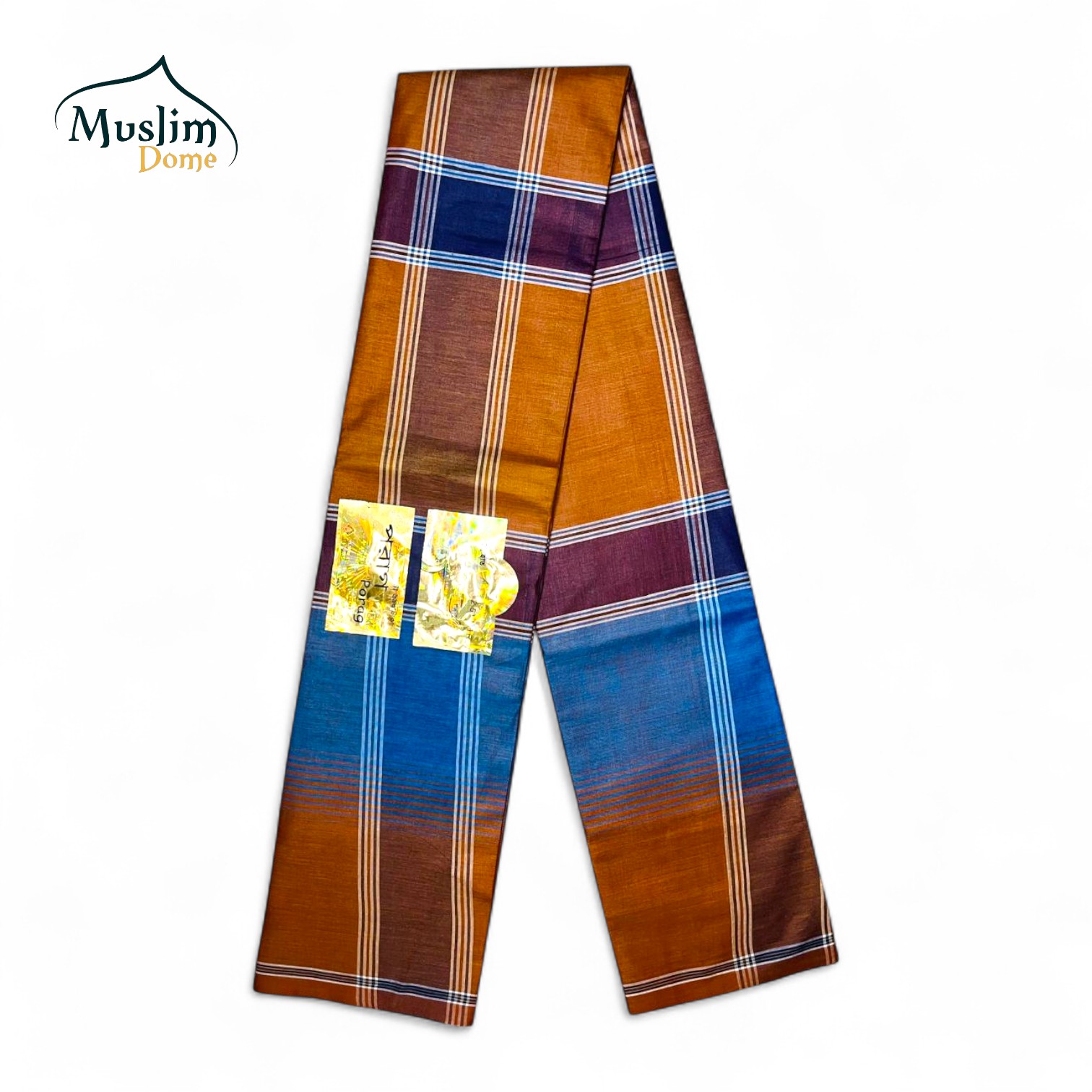 প্রিমিয়াম লুঙ্গি – ডিসেন্ট | Check Pattern | Premium Shirajgonj Traditional Lungi – Stitched & Ready to Wear | Pure Cotton thumbnail 2