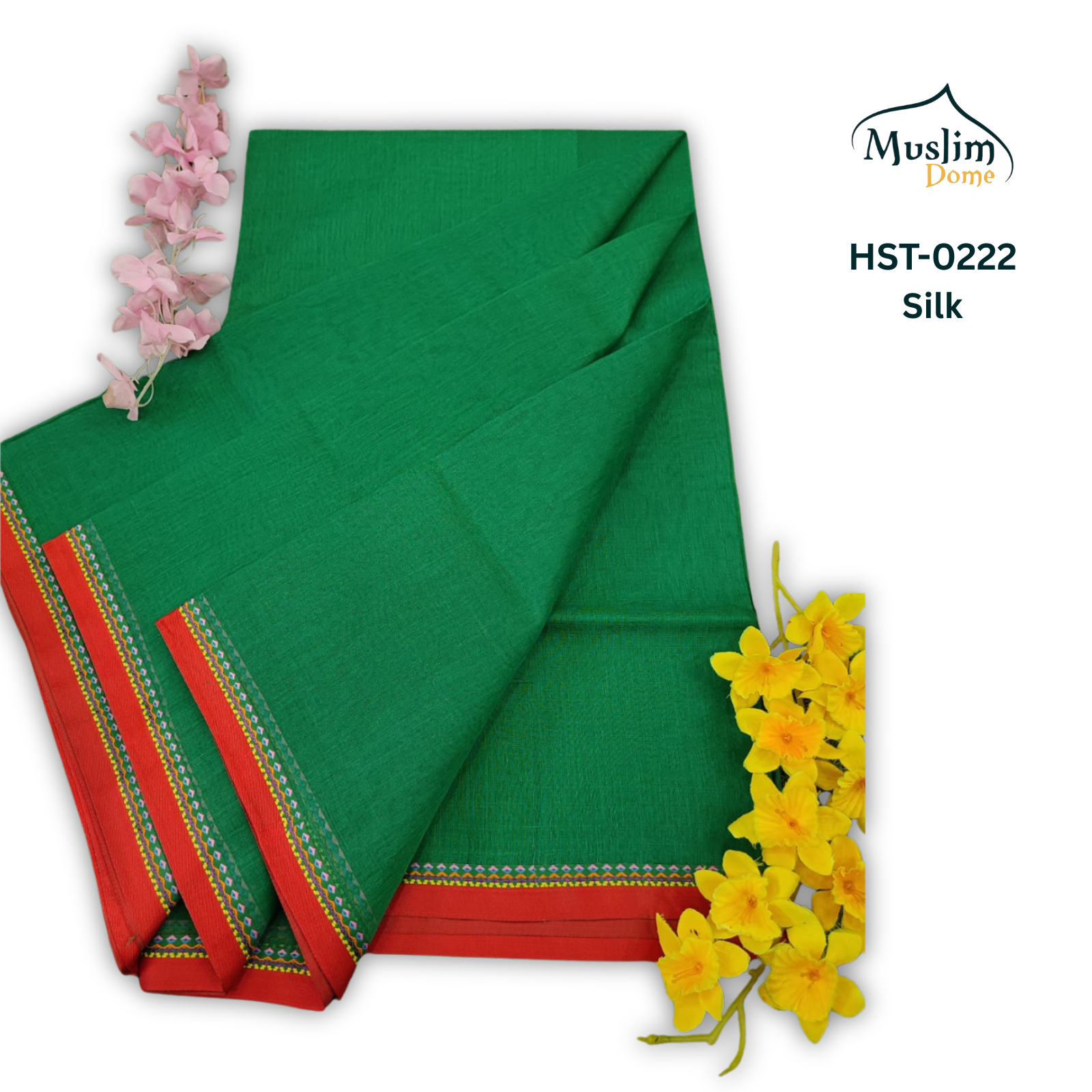 হাফসিল্ক থান শাড়ী – Half Silk Than Saree (13.5 Hands, Traditional Tangail, Solid Color, Blouse Piece Included) | Most Popular Halfsilk Chikon Par Saree thumbnail 19