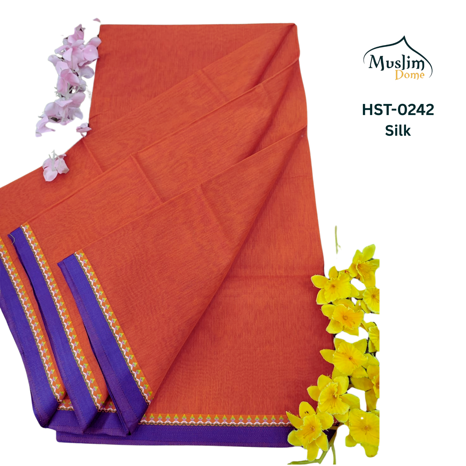 হাফসিল্ক থান শাড়ী – Half Silk Than Saree (13.5 Hands, Traditional Tangail, Solid Color, Blouse Piece Included) | Most Popular Halfsilk Chikon Par Saree thumbnail 19