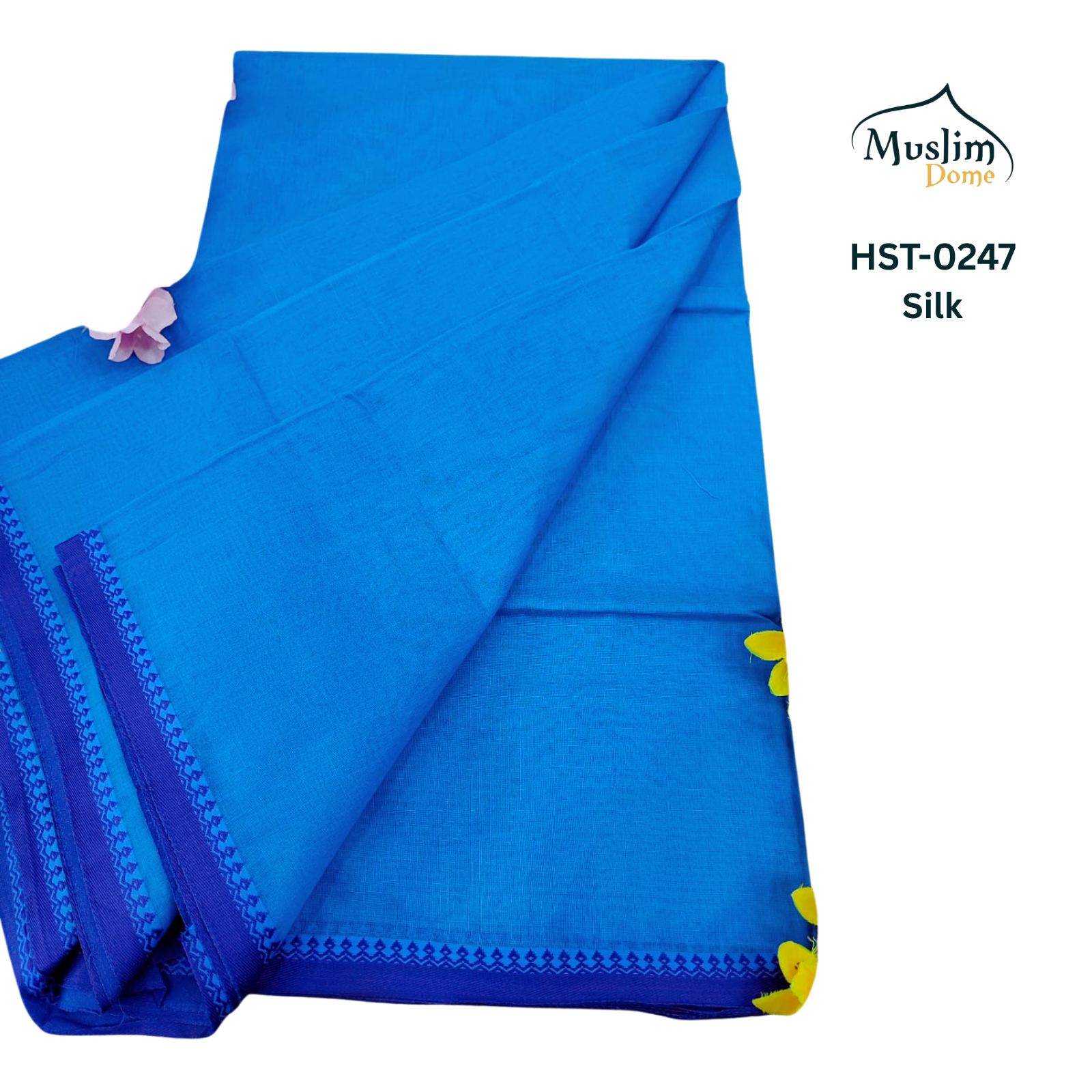 হাফসিল্ক থান শাড়ী – Half Silk Than Saree (13.5 Hands, Traditional Tangail, Solid Color, Blouse Piece Included) | Most Popular Halfsilk Chikon Par Saree thumbnail 5