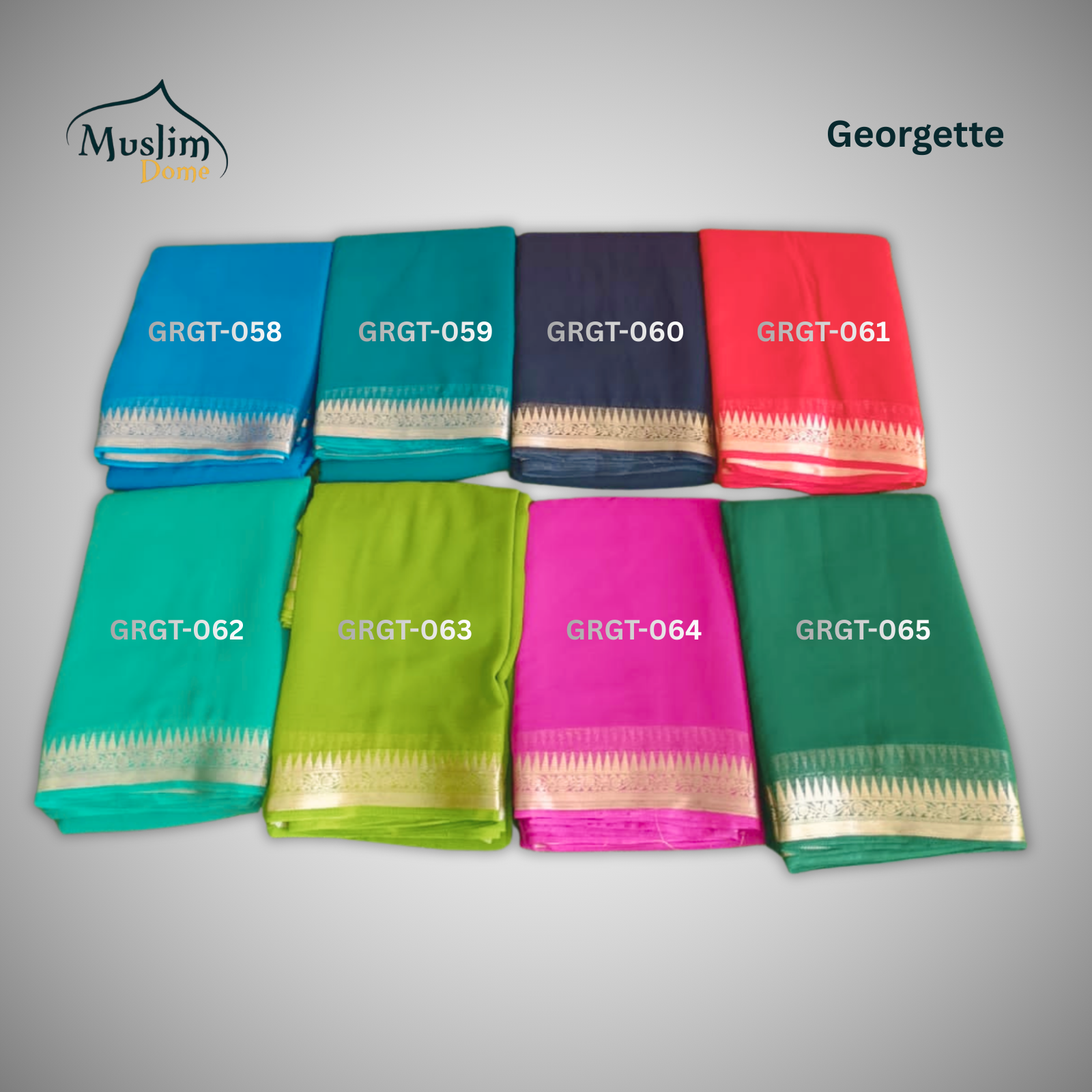 জর্জেট শাড়ি – Georgette Saree (13.5 Hands, Blouse Piece Included) thumbnail 2