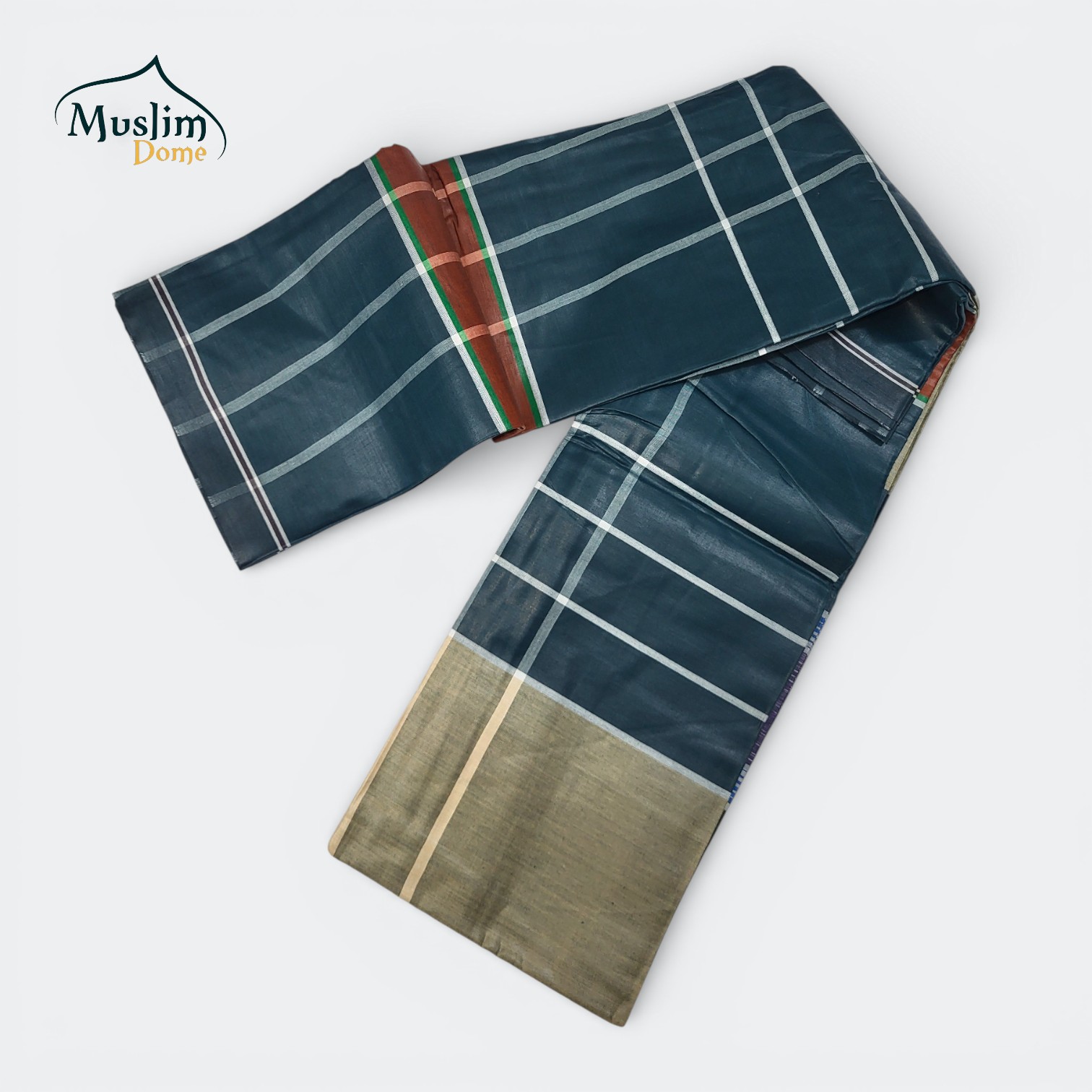 প্রিমিয়াম লুঙ্গি| Check Pattern | Premium Shirajgonj Traditional Lungi – Stitched & Ready to Wear | Pure Cotton  thumbnail 5